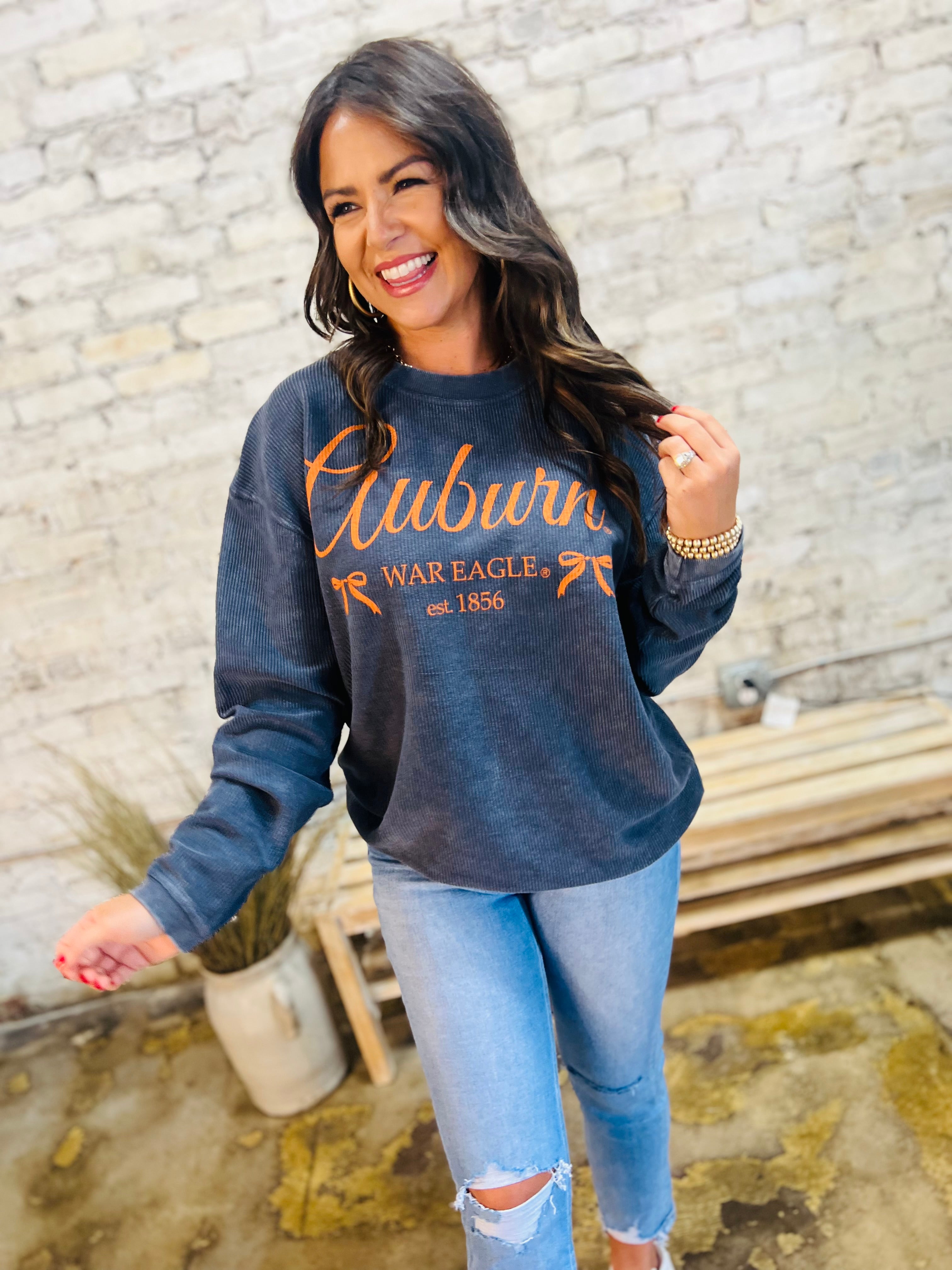 Auburn Bows Sweatshirt