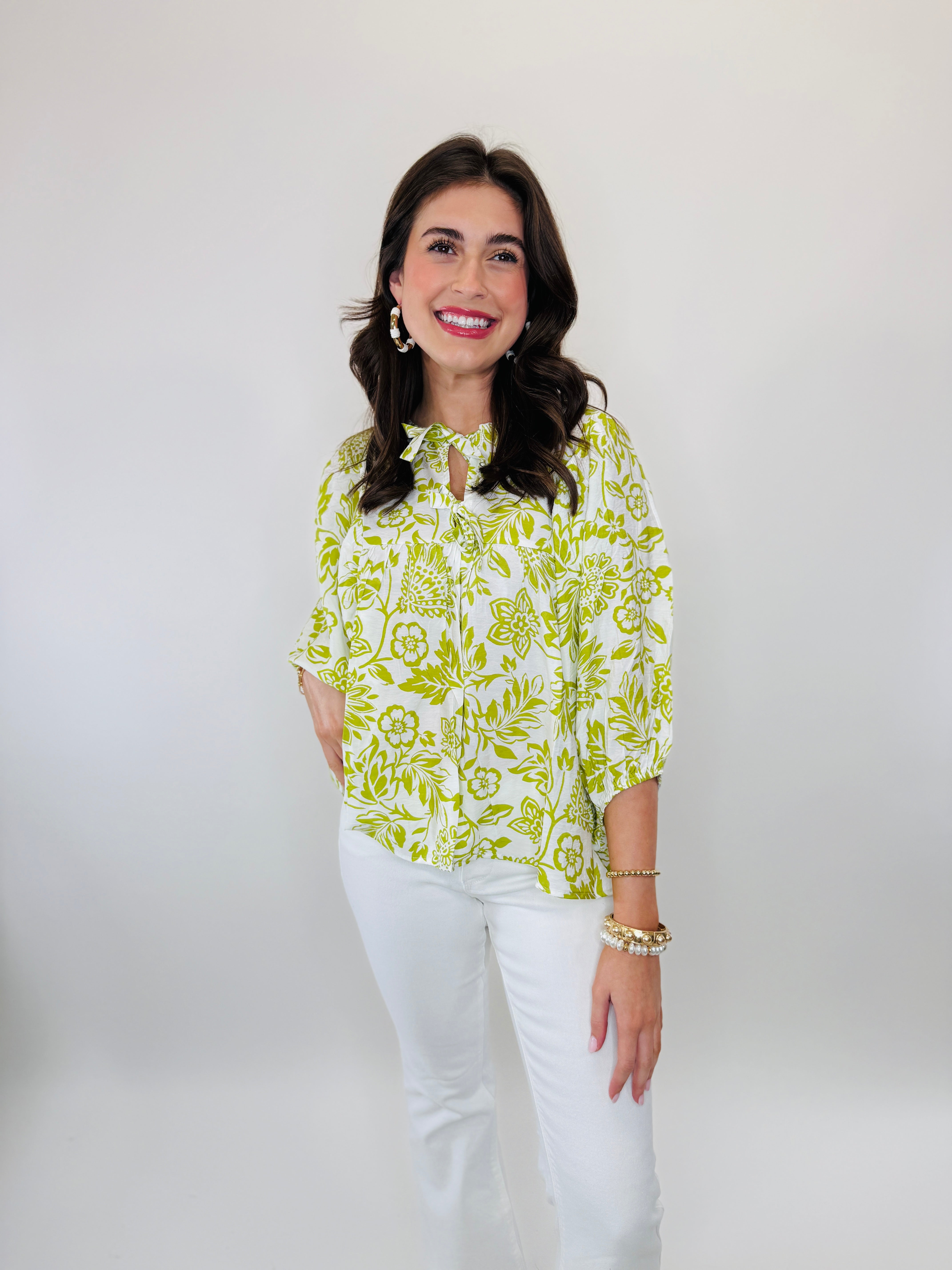 Olive Top- Extended Size