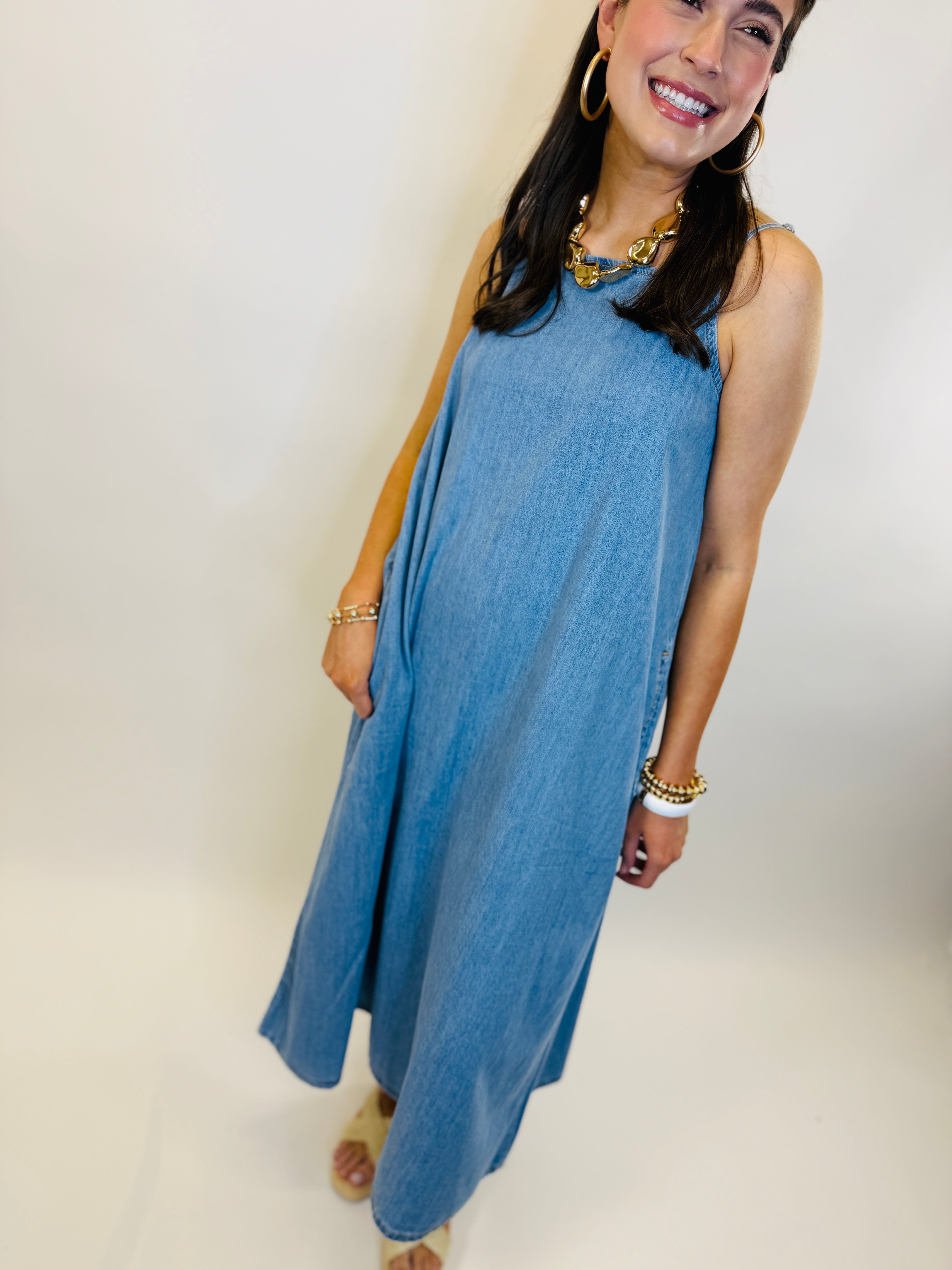 Vivi Denim Maxi