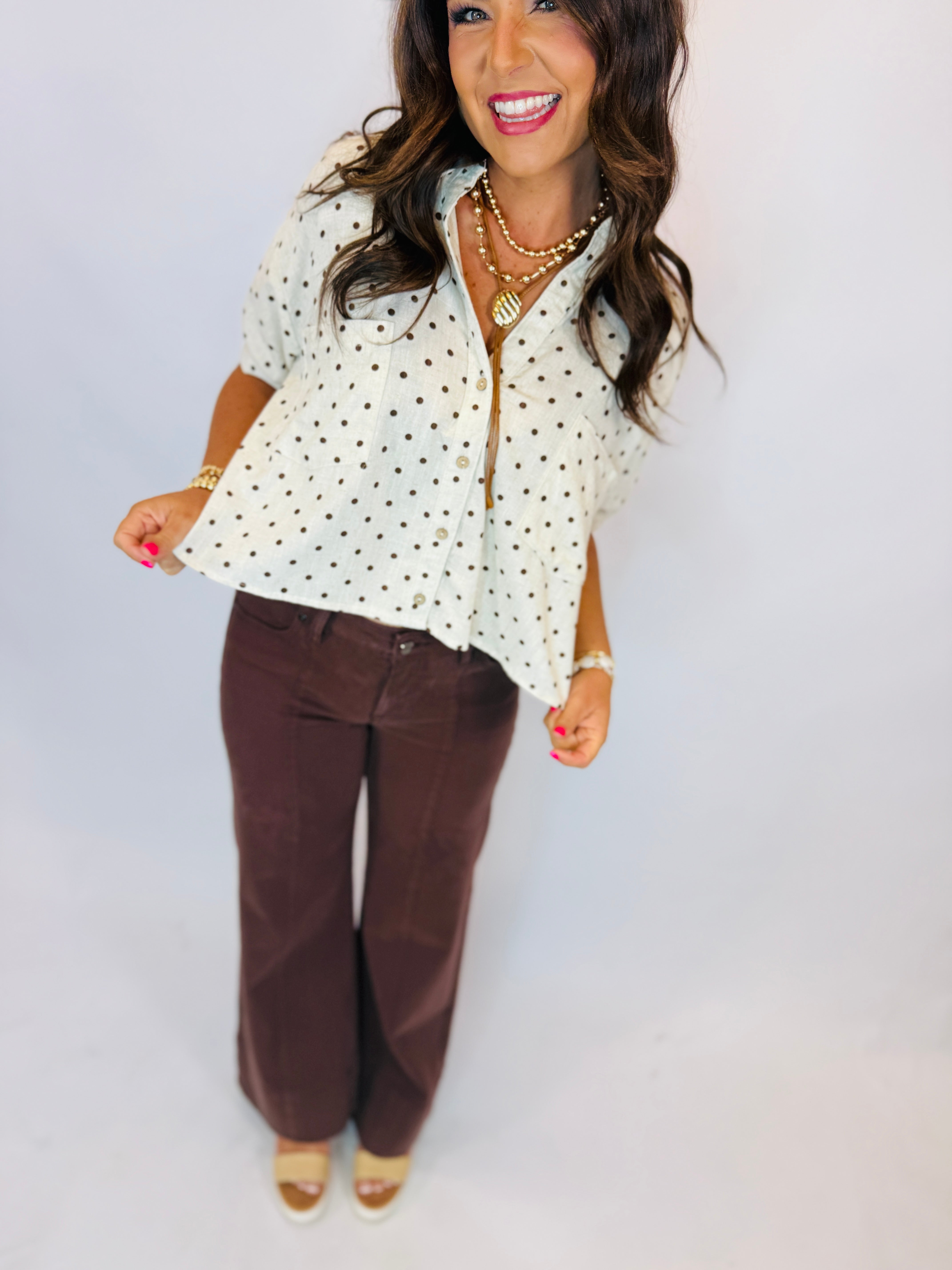 Lou Chocolate Denim
