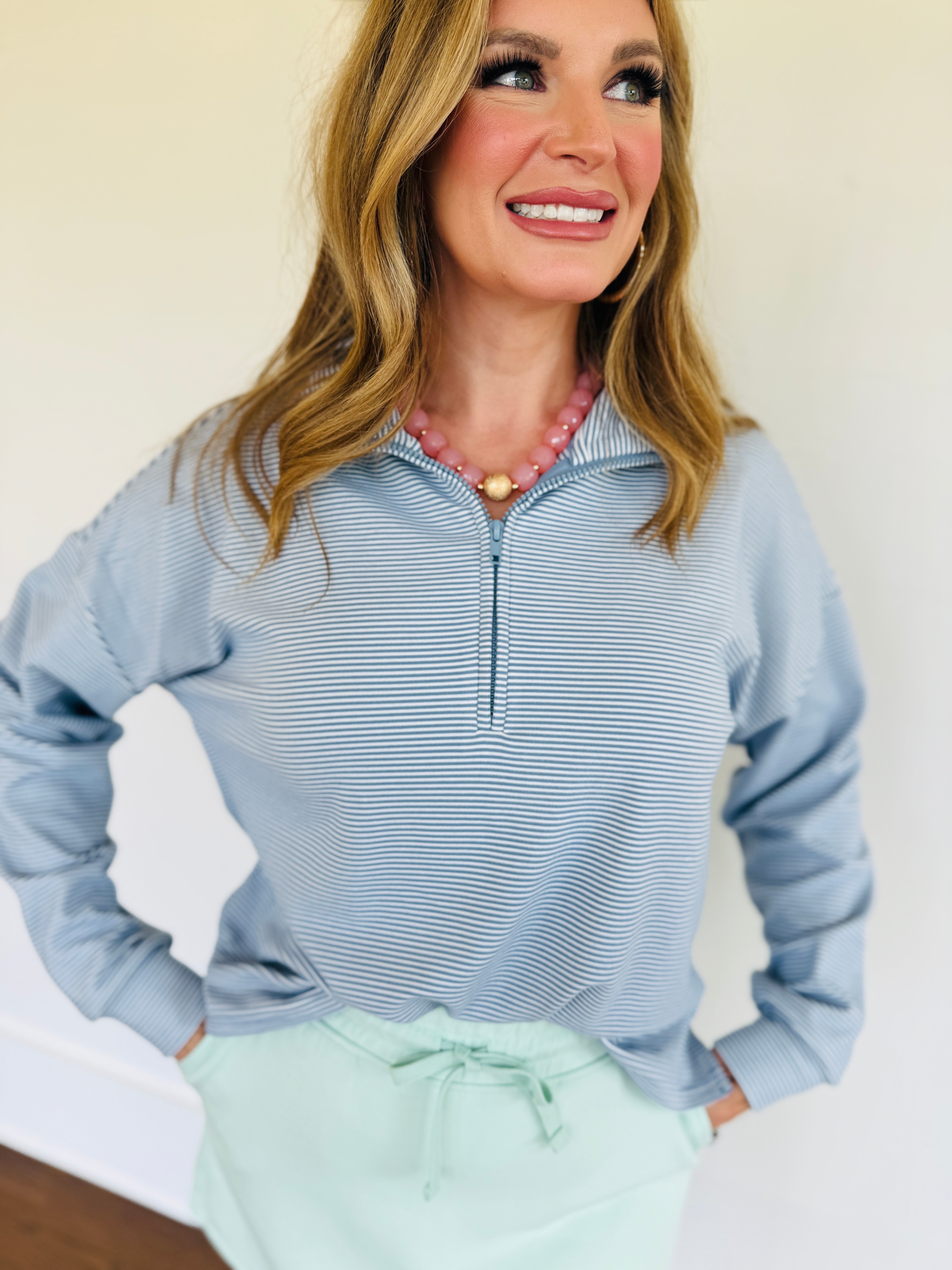 Walker 3/4 Zip- Pullover