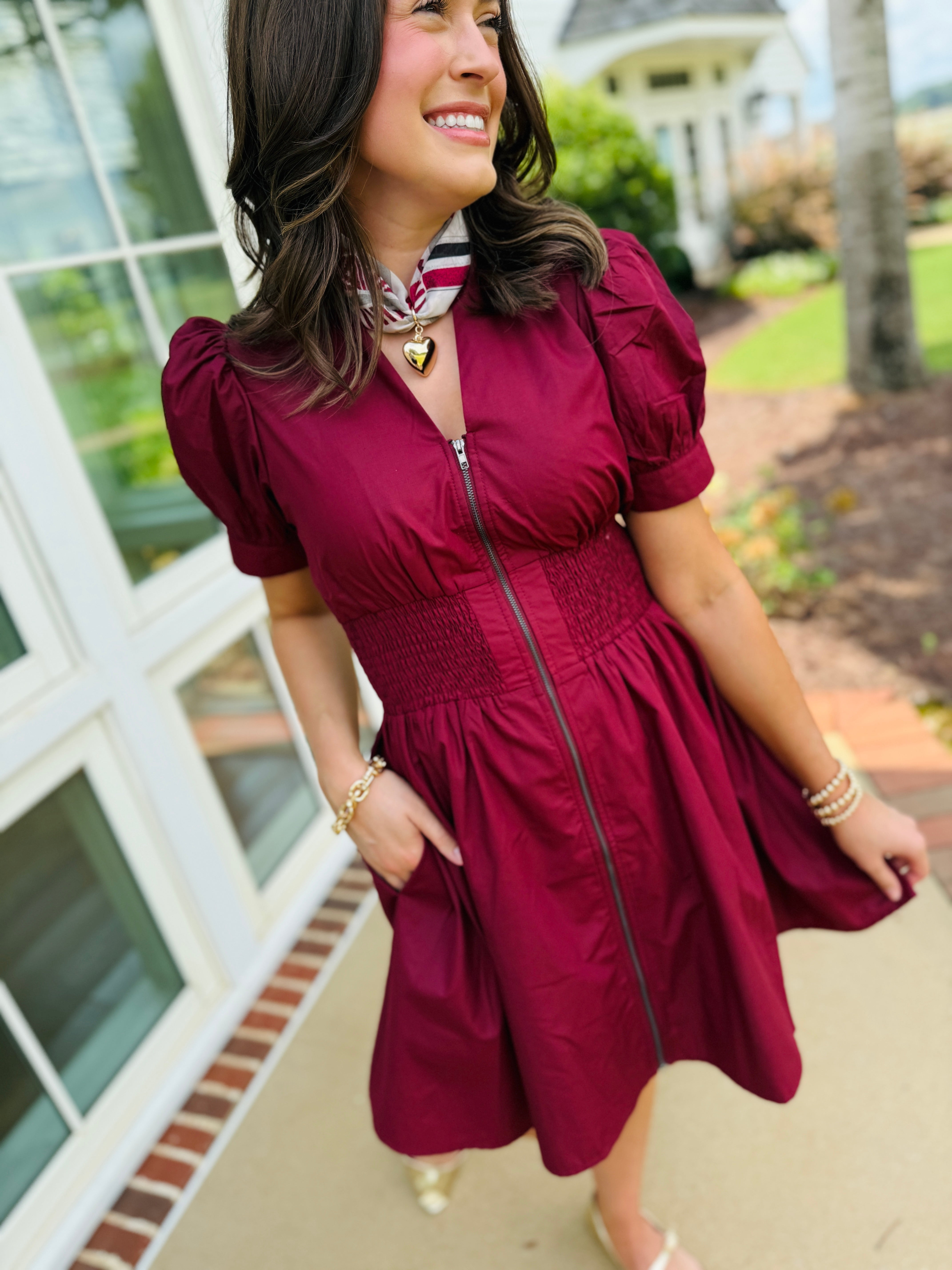 Crimsonette Dress