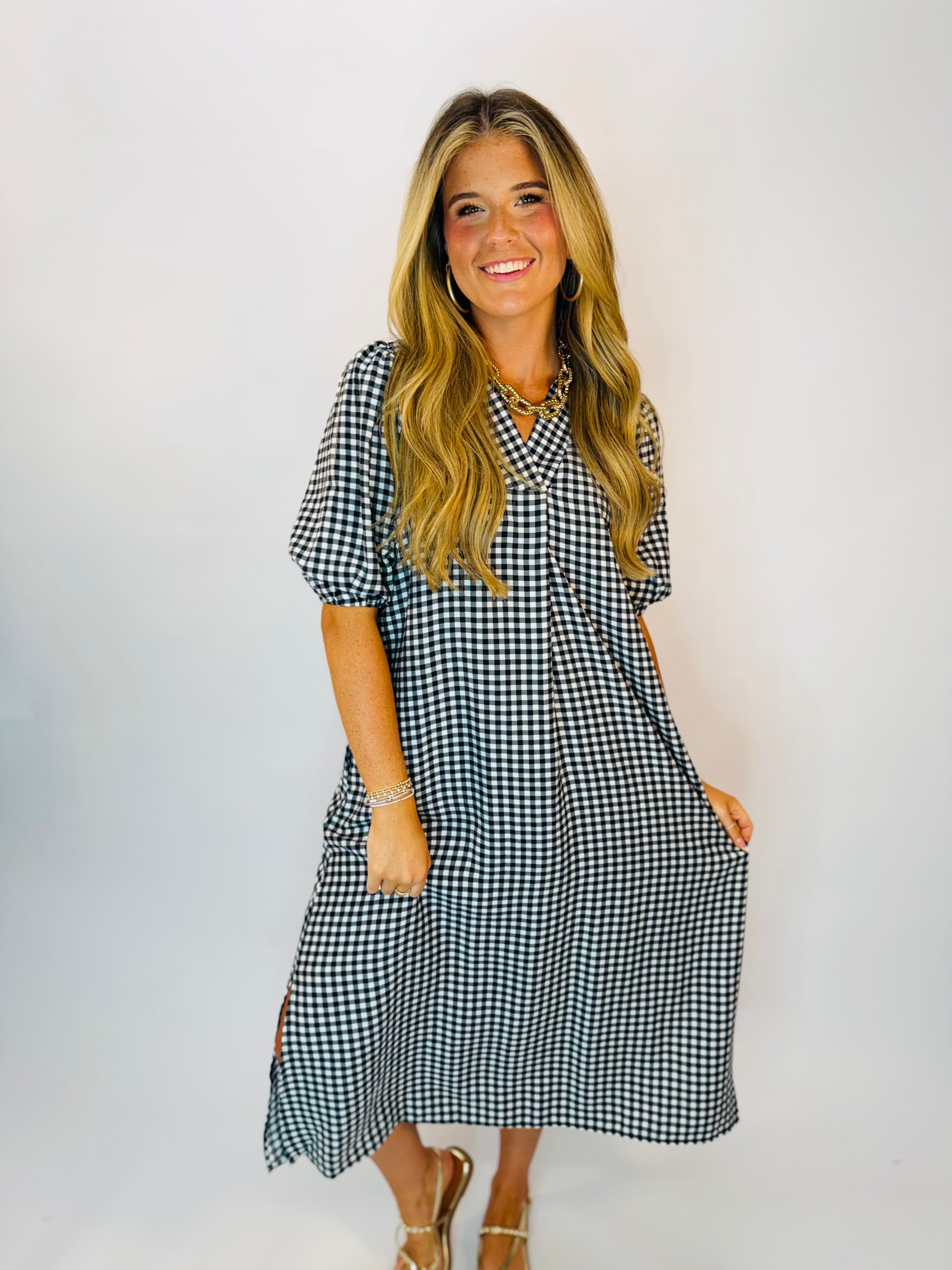 Maxie Gingham Dress
