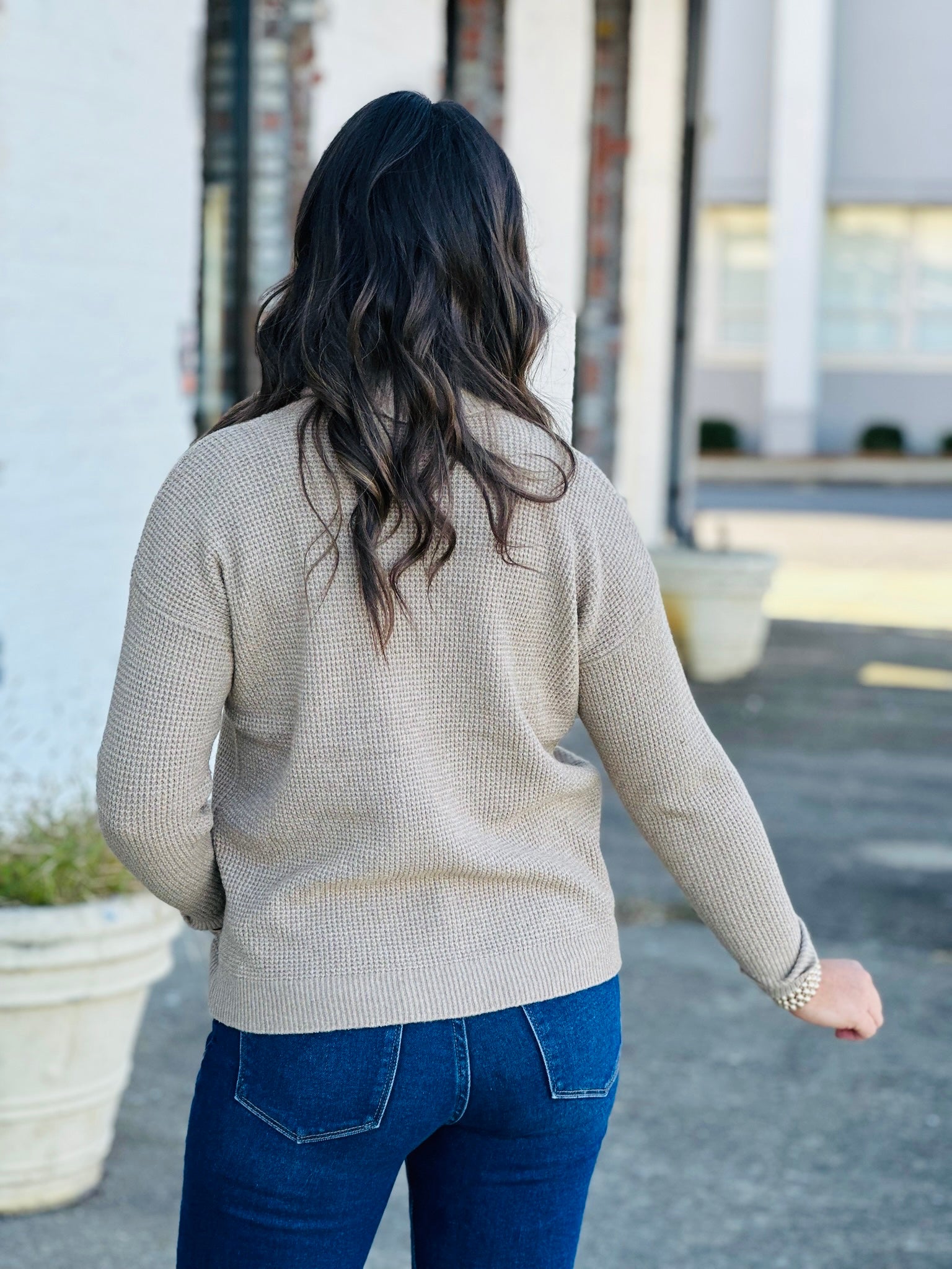 Isabelle Sweater - Taupe - FINAL SALE