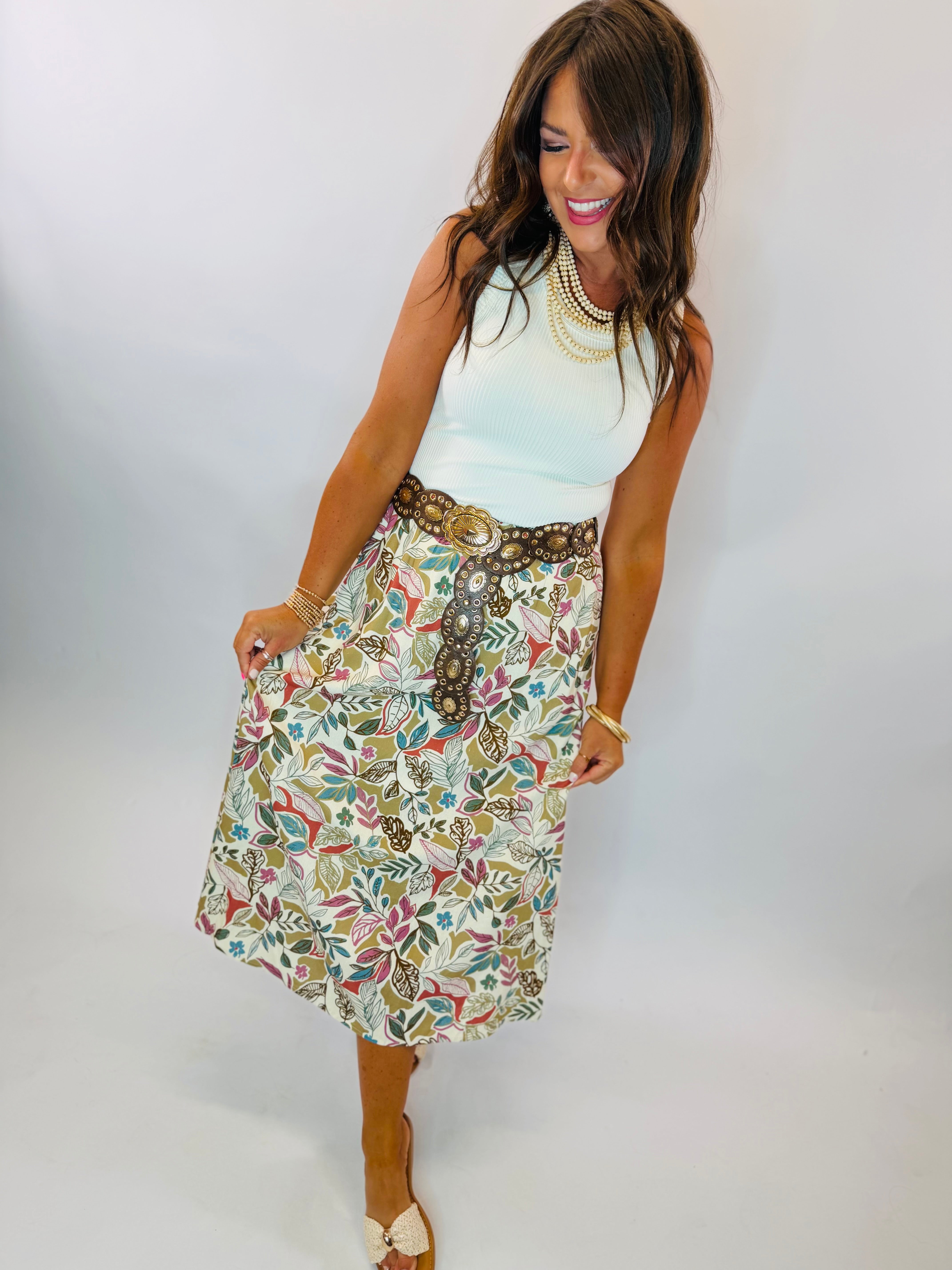 Alisha Midi Skirt