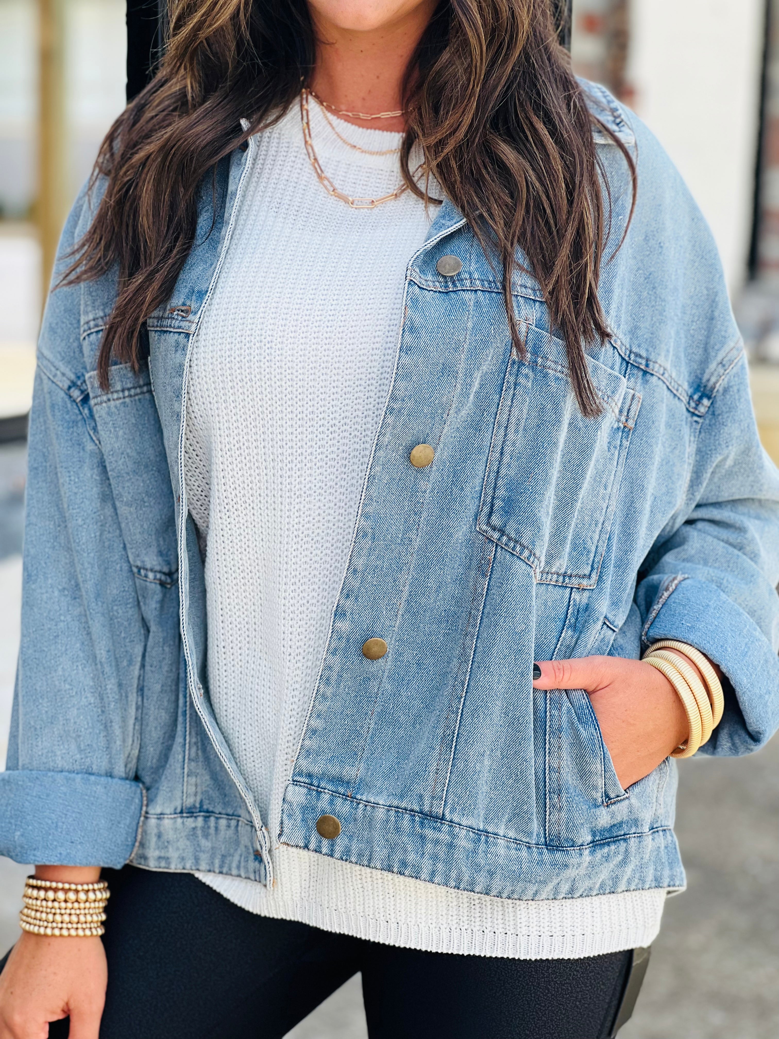 Leah Denim Jacket