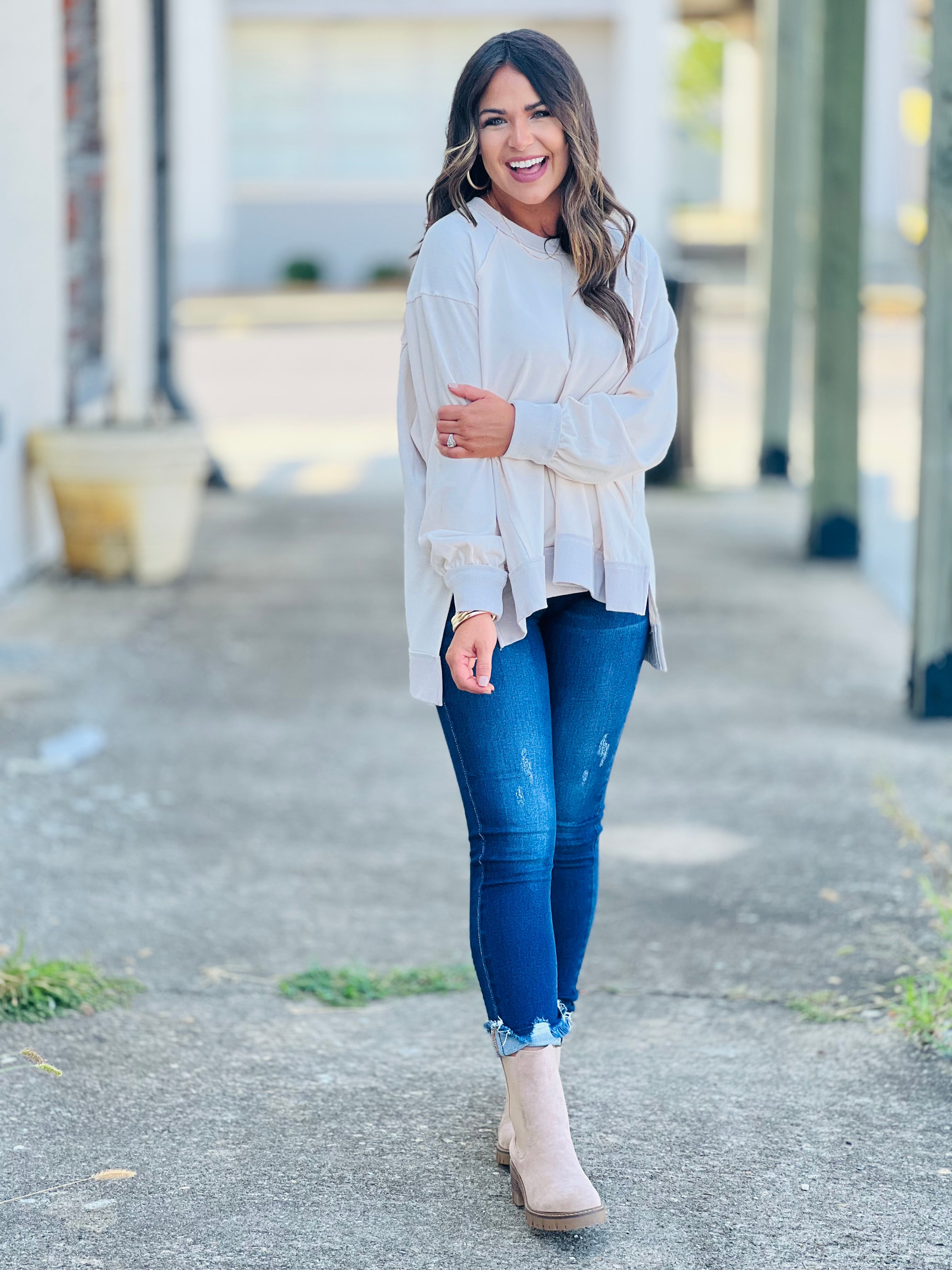 Rory Sweatshirt - Cream