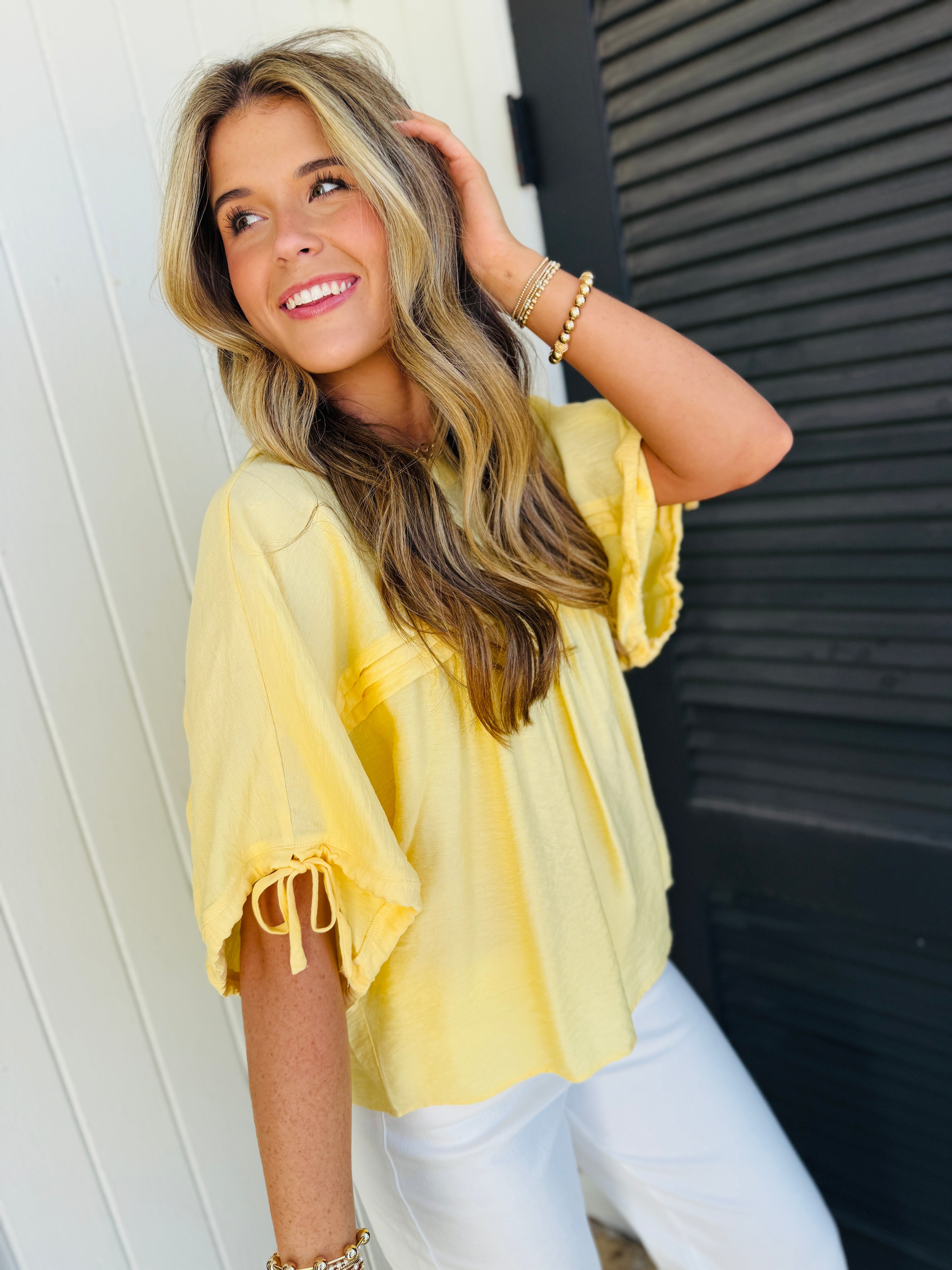 Khloe Sunday Textured Top