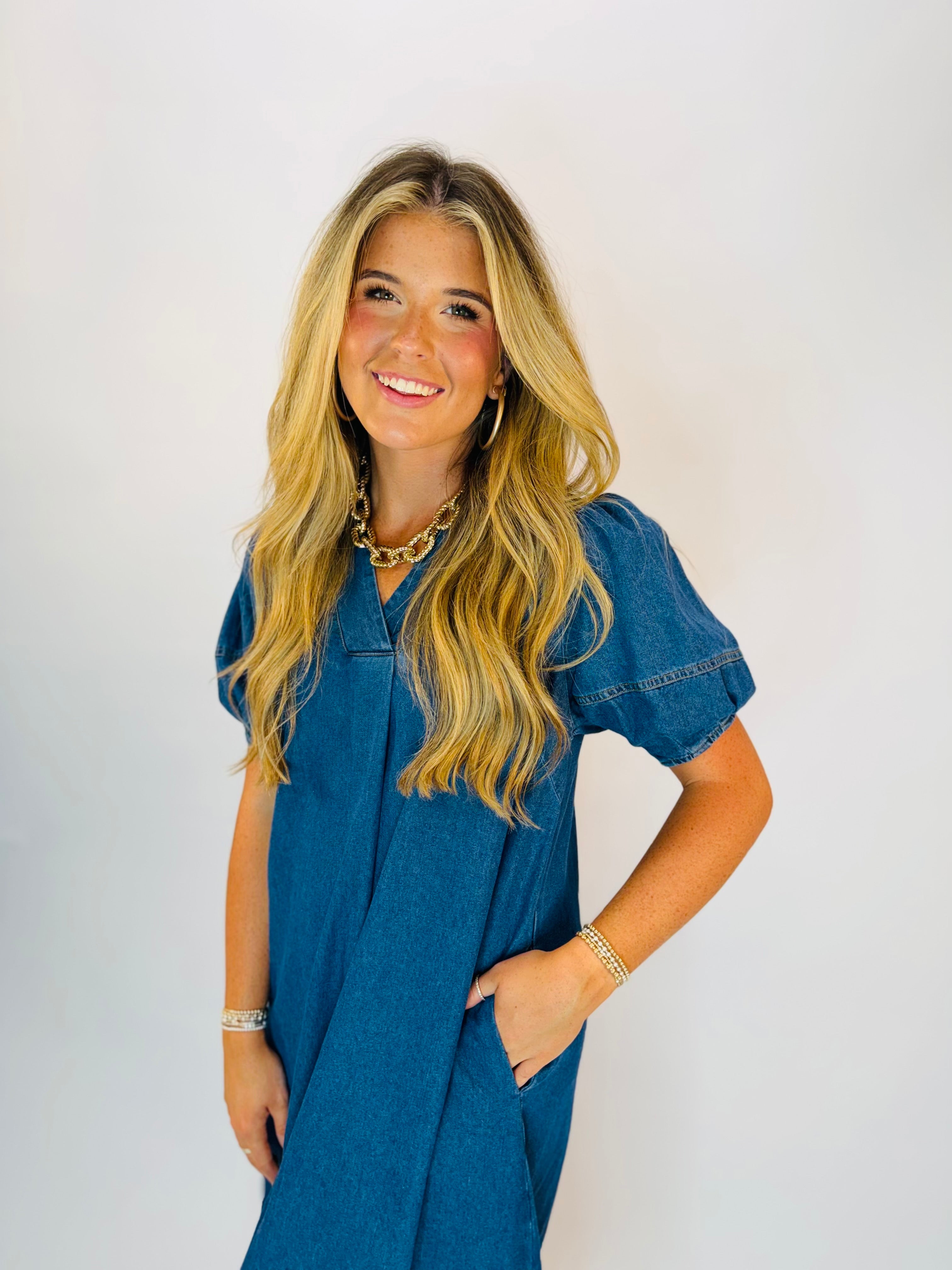 Maylee Denim Dress