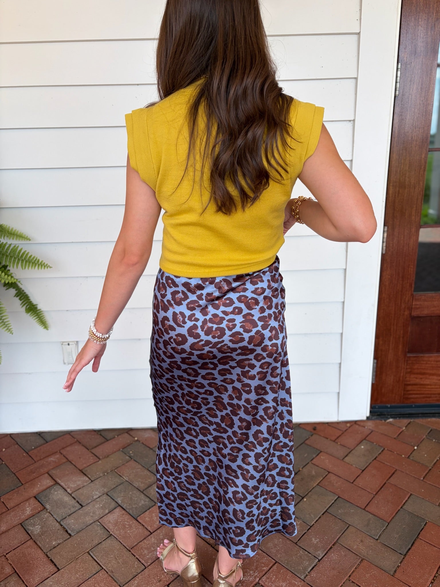 Olivia Silk Skirt