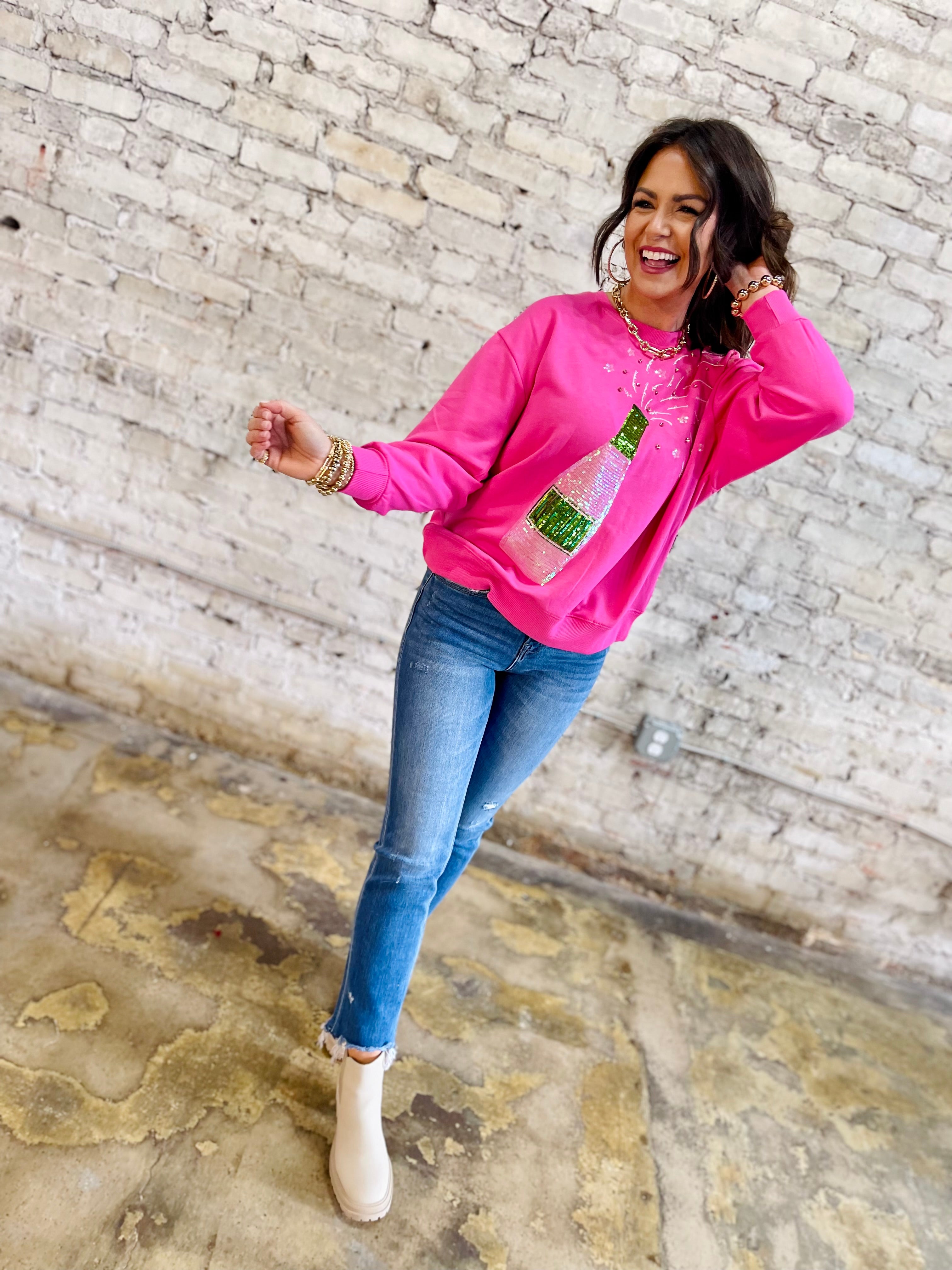 Champagne sweatshirt