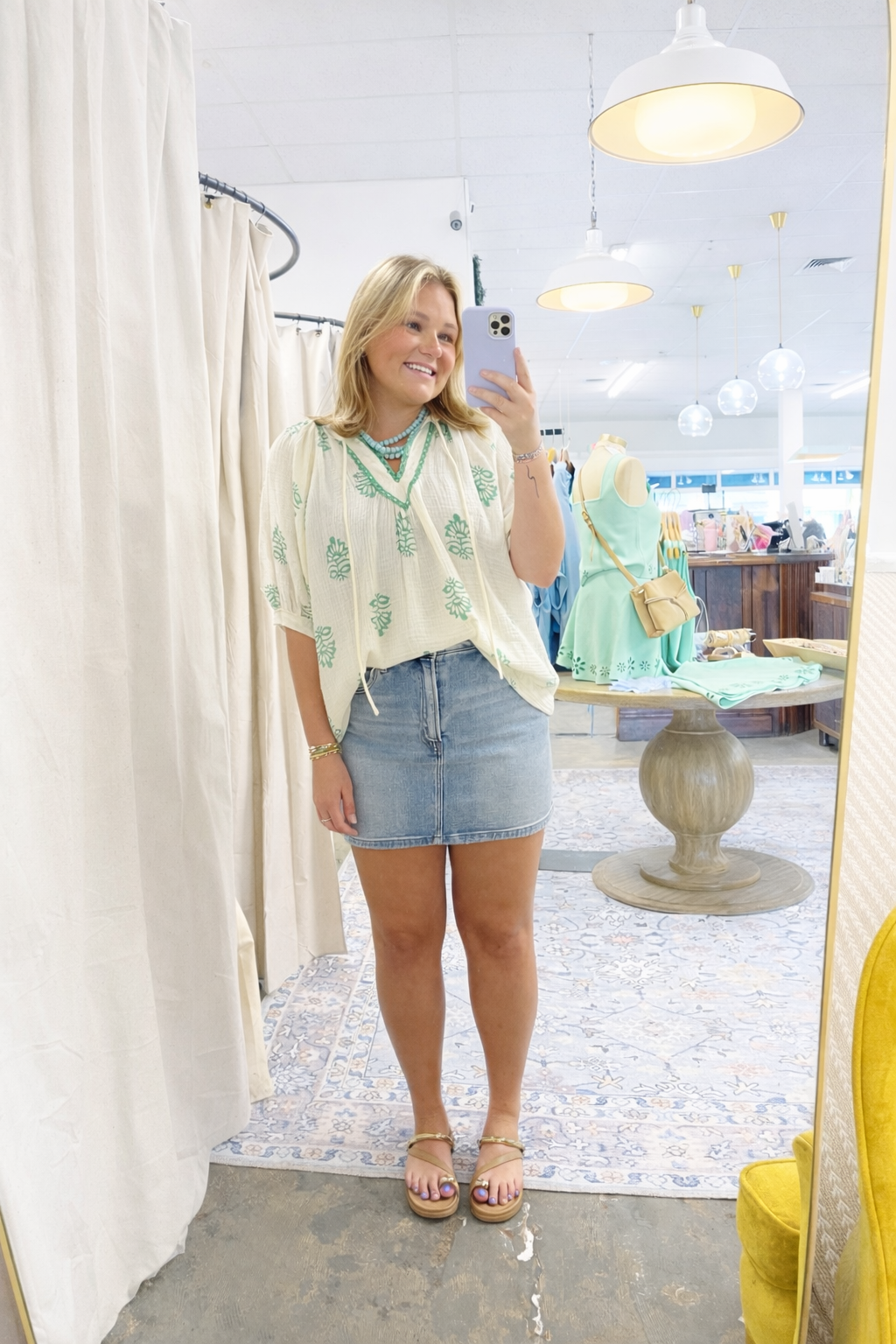 Kari Denim Skirt