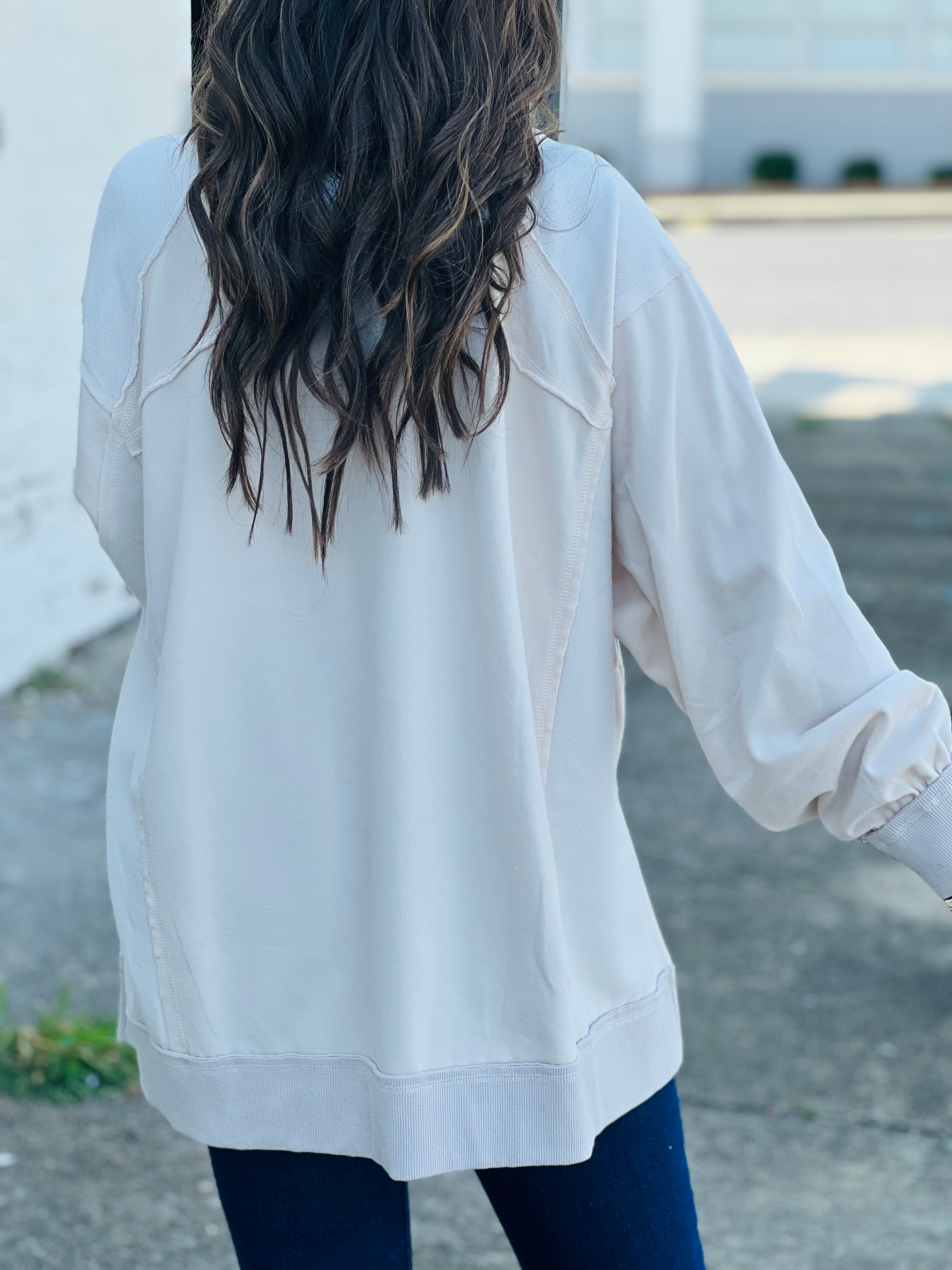 Rory Sweatshirt - Cream