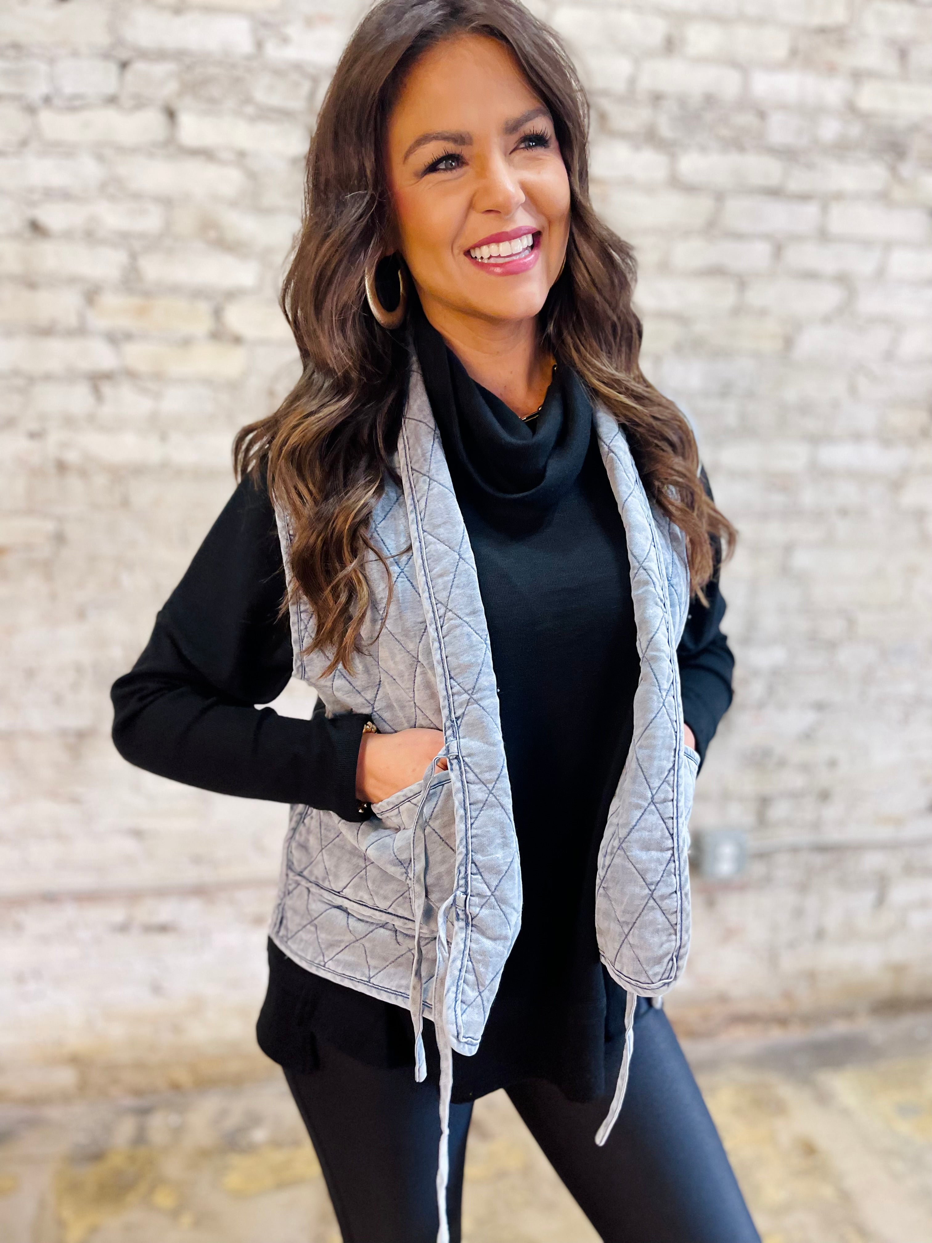 Quilted vest