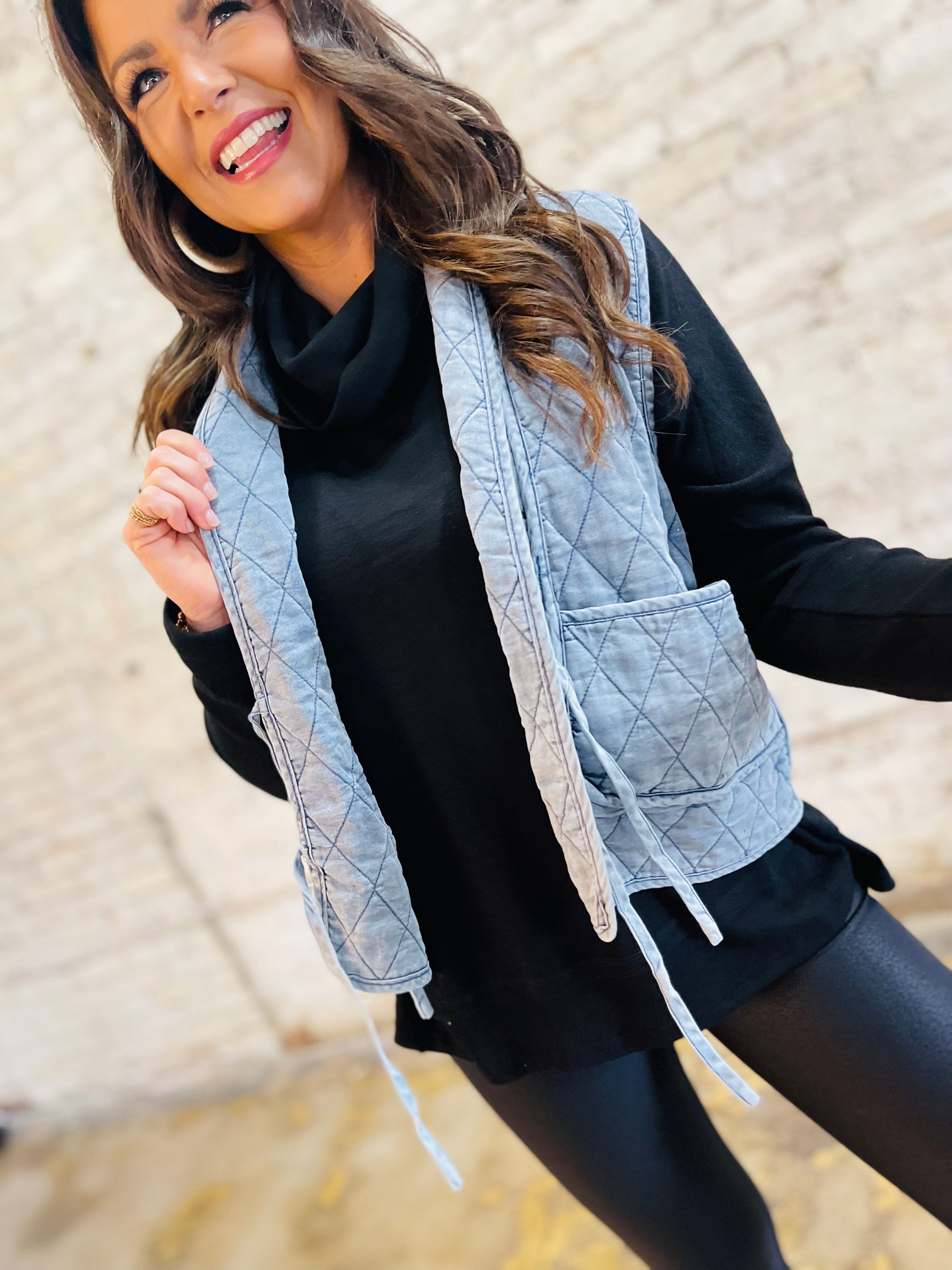 Quilted vest