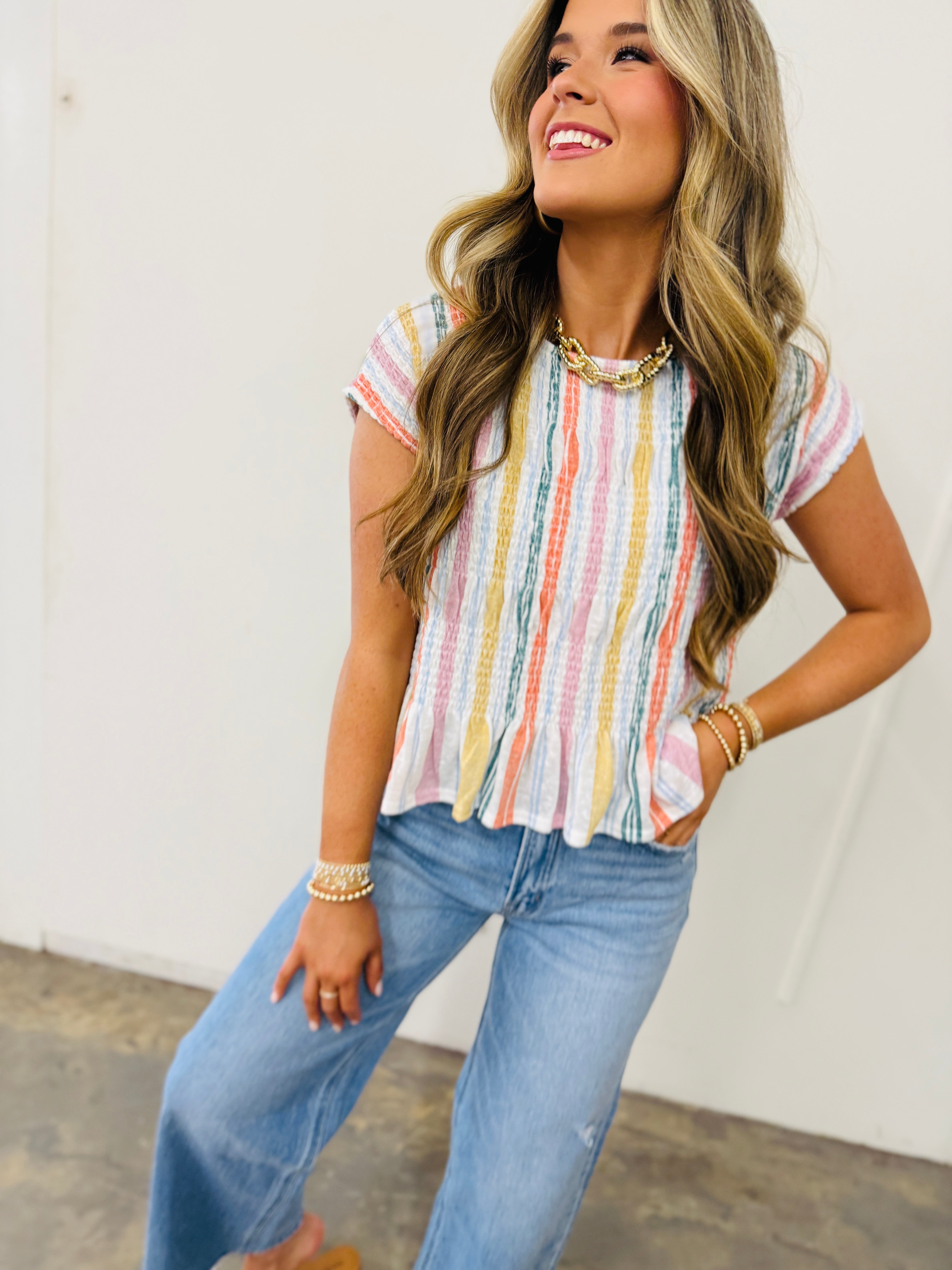 Lottie June Textured Top