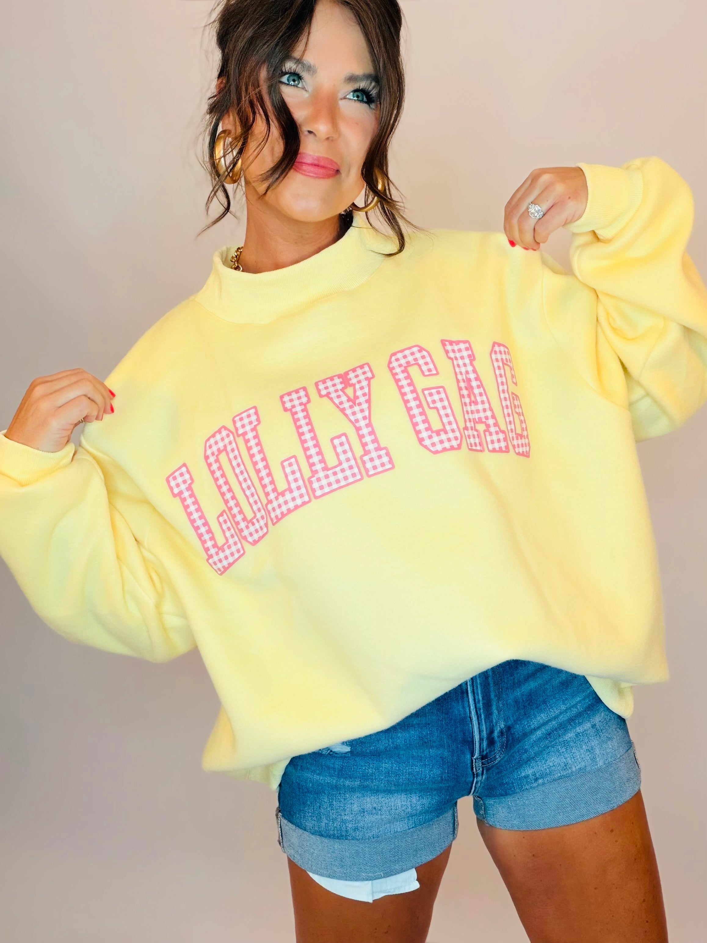 Dilly Dally Mock Neck