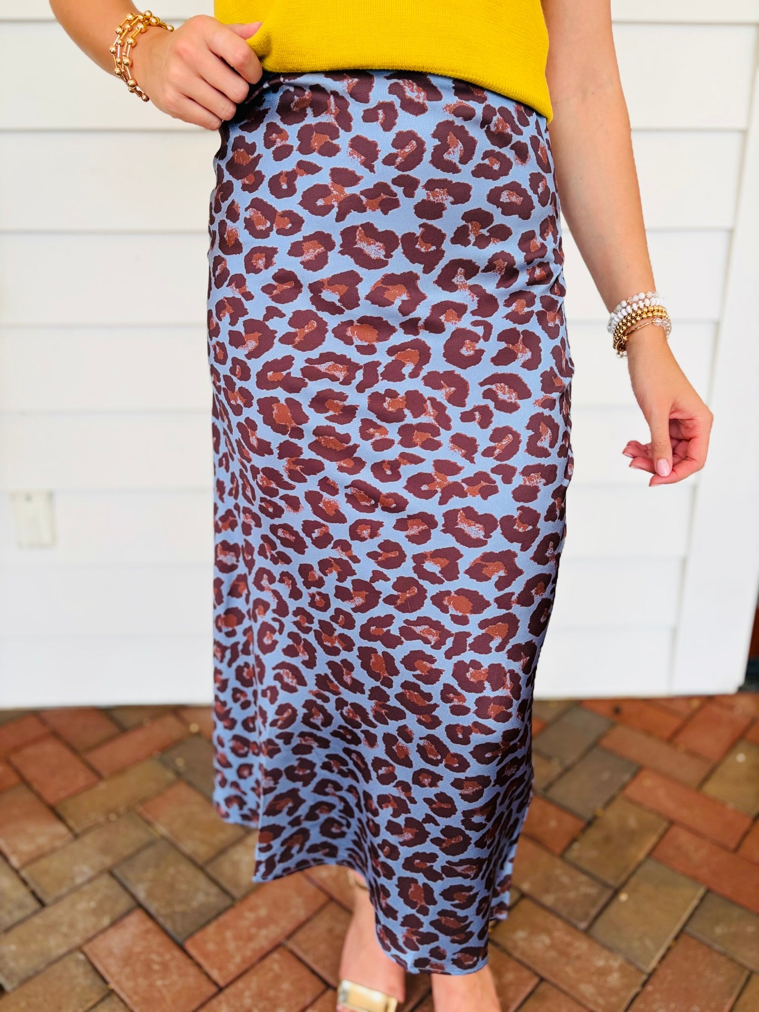 Olivia Silk Skirt