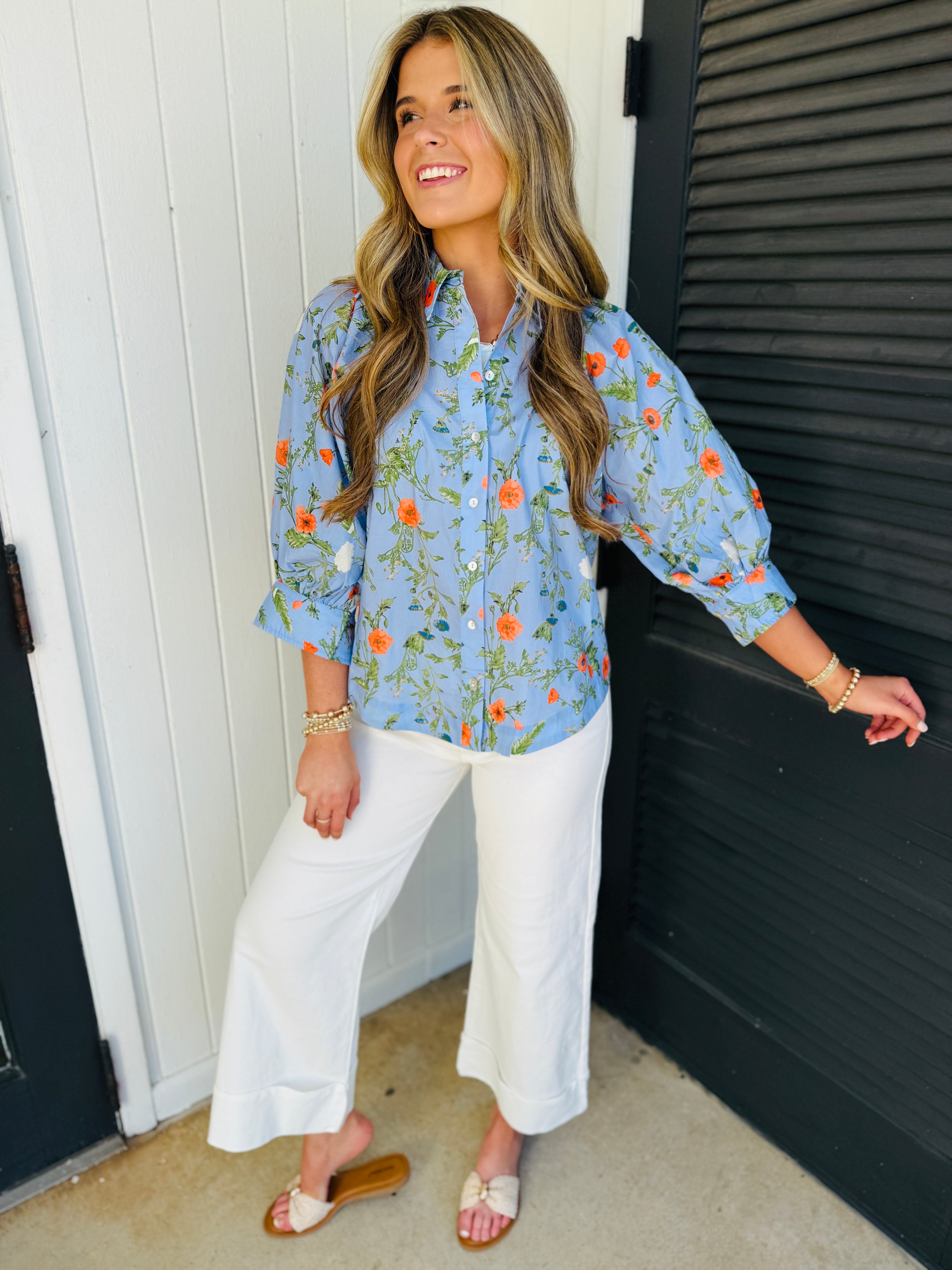 Talia Meadow Classic Blouse