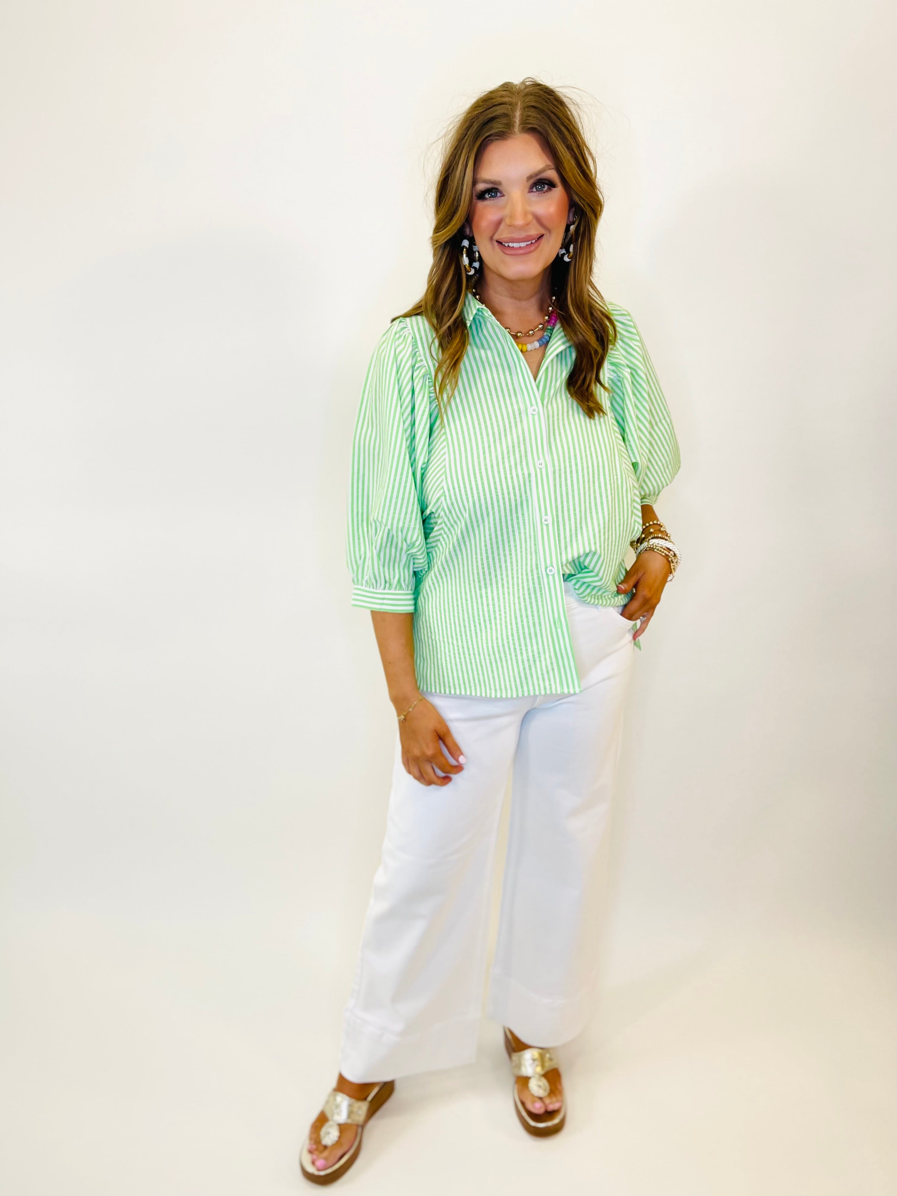 Olivia Stripe Top