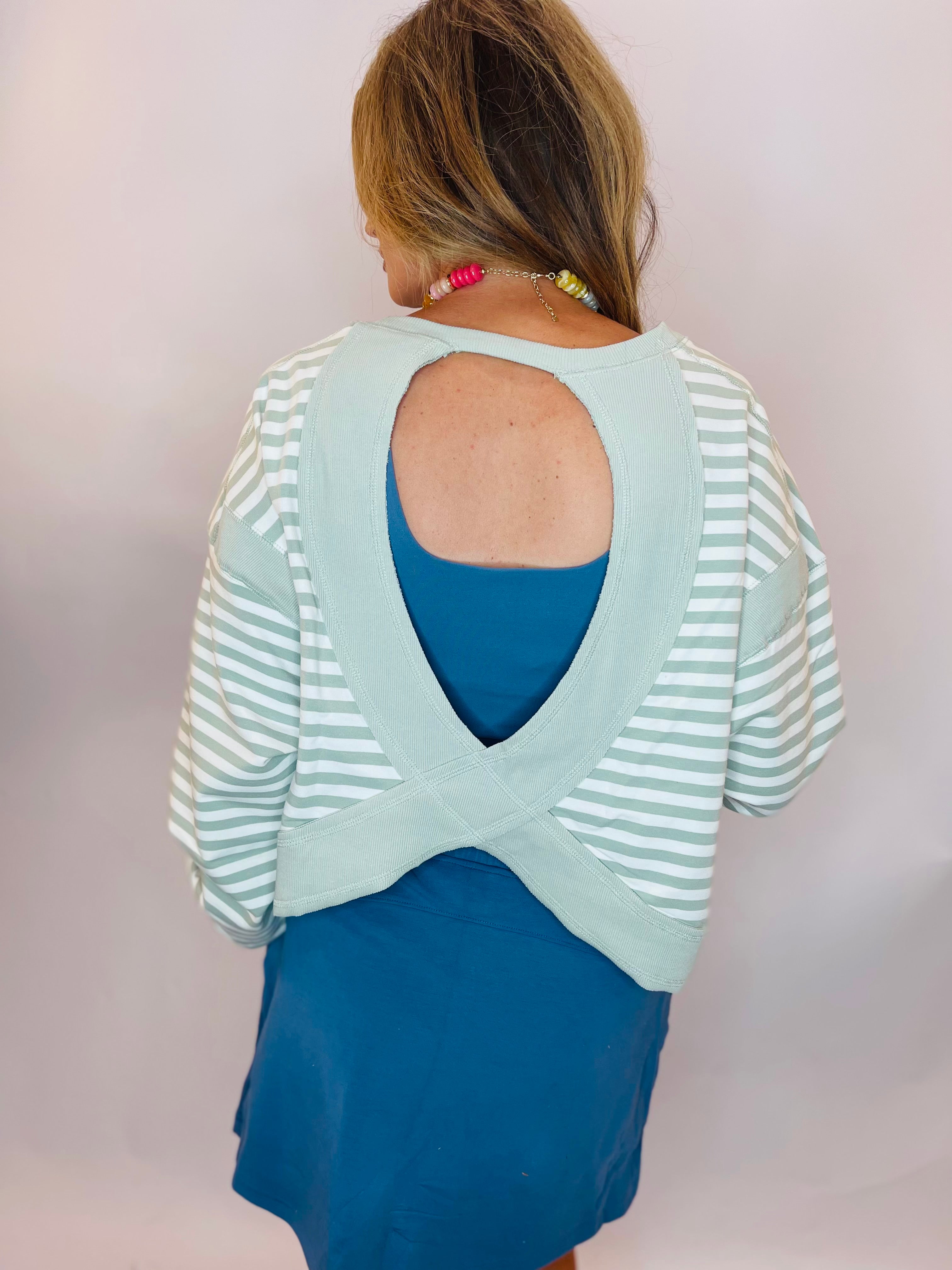 Tanner Top- Mint