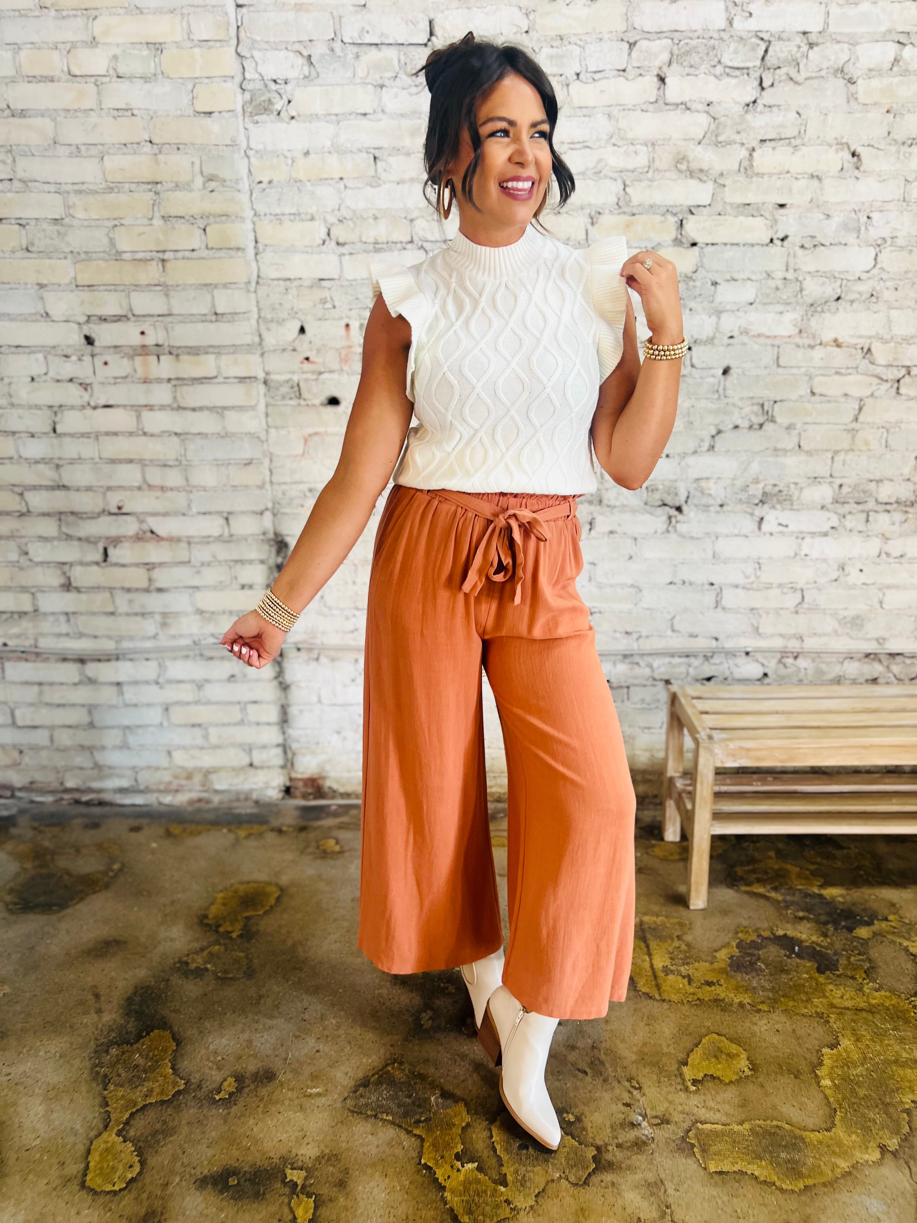 Hallie Linen Pant