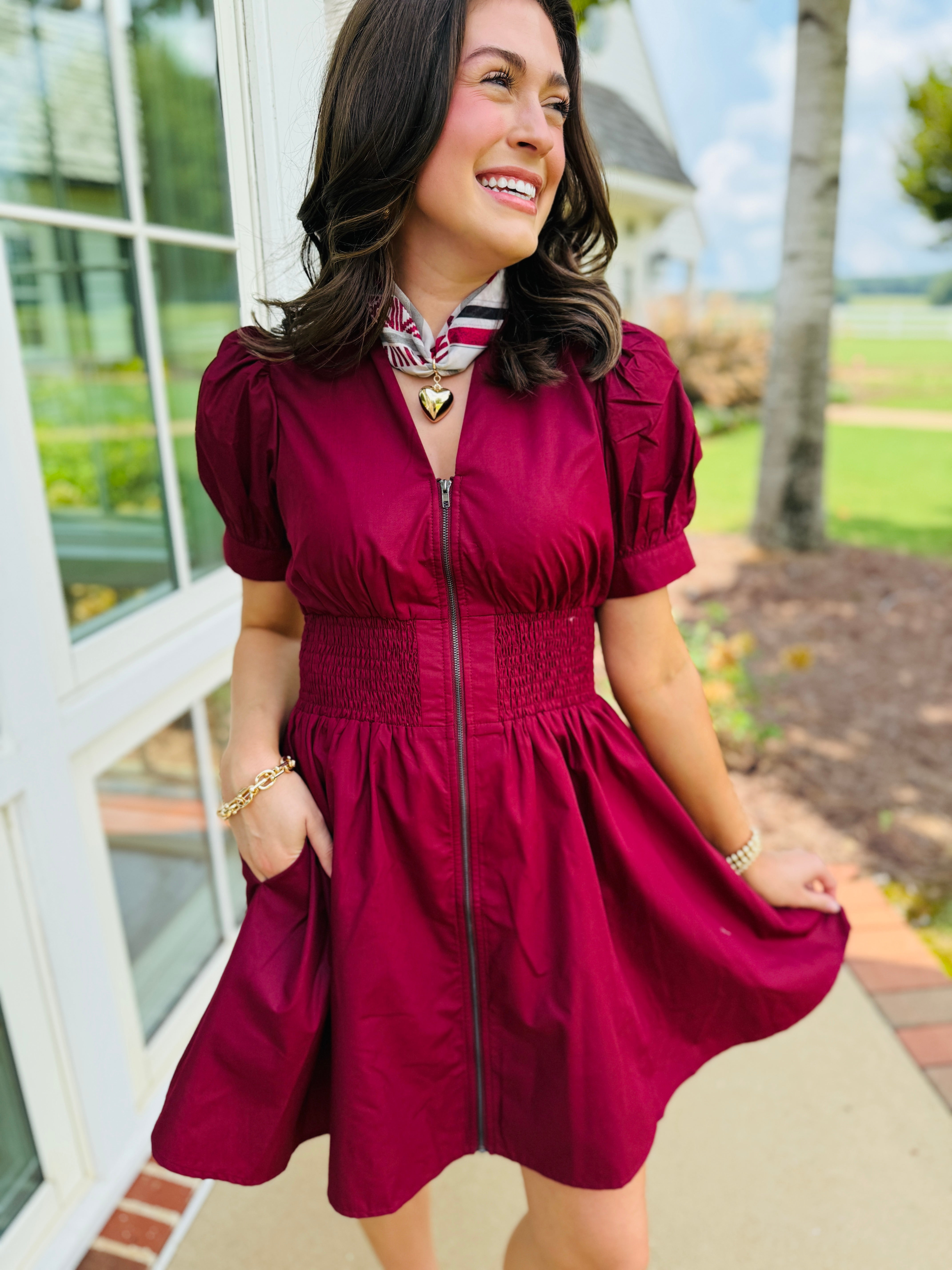 Crimsonette Dress