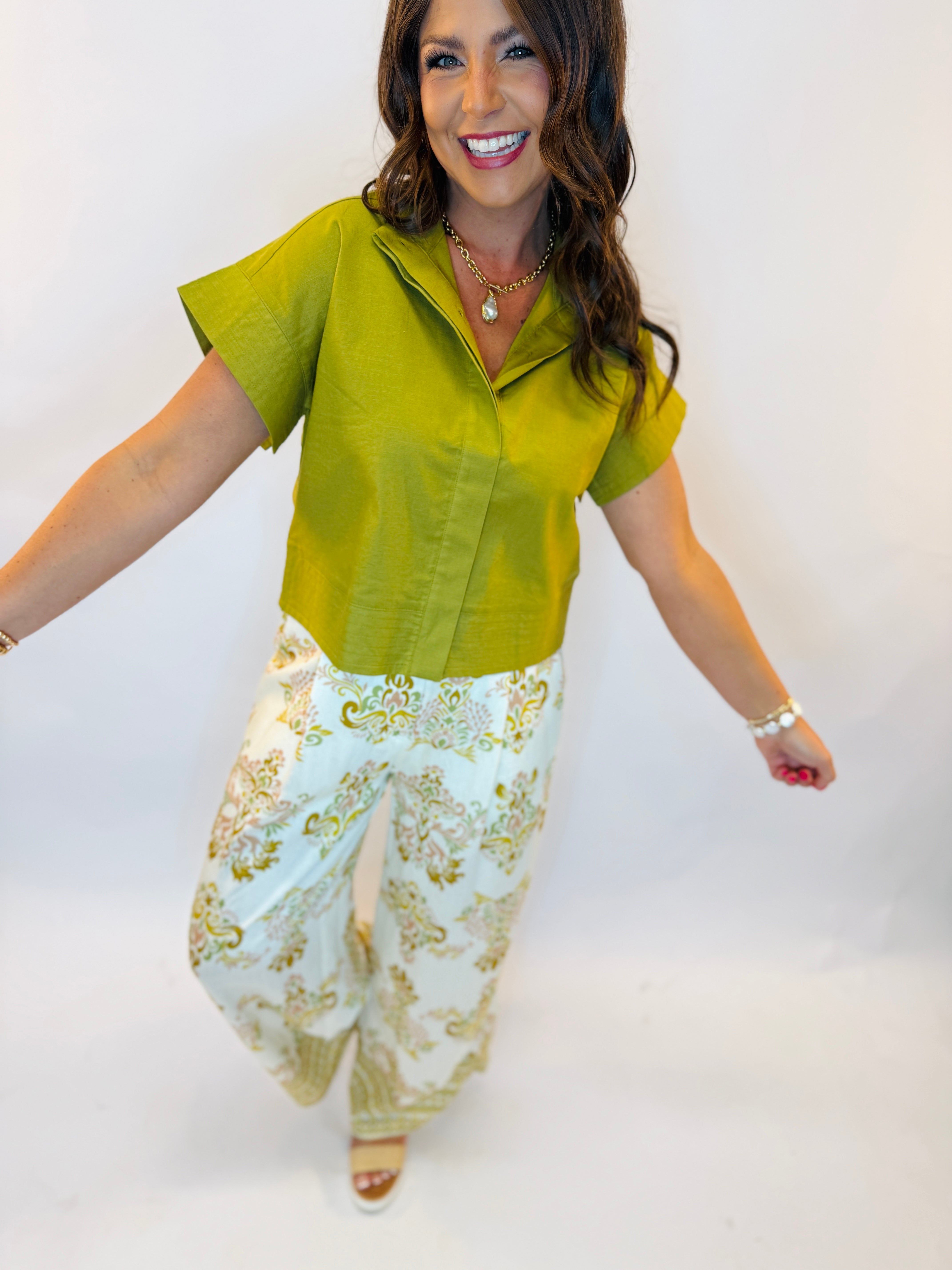 Lydia Linen Pant