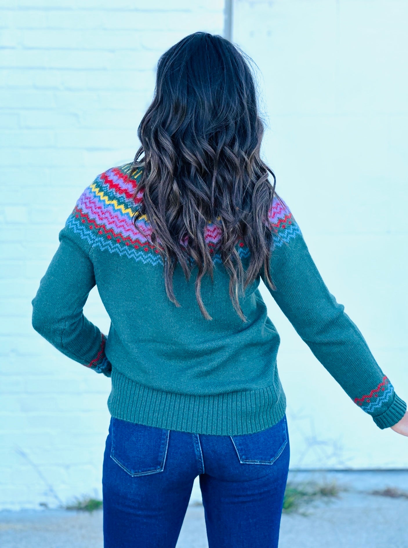 Holly Sweater - Forest Green - FINAL SALE
