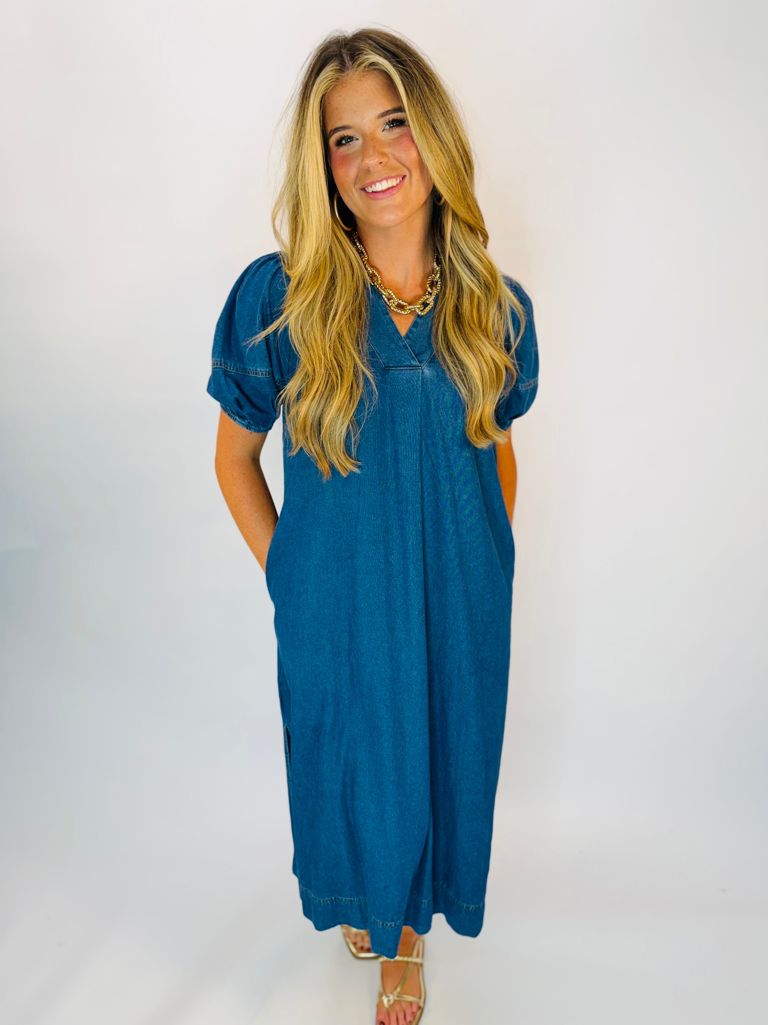 Maylee Denim Dress