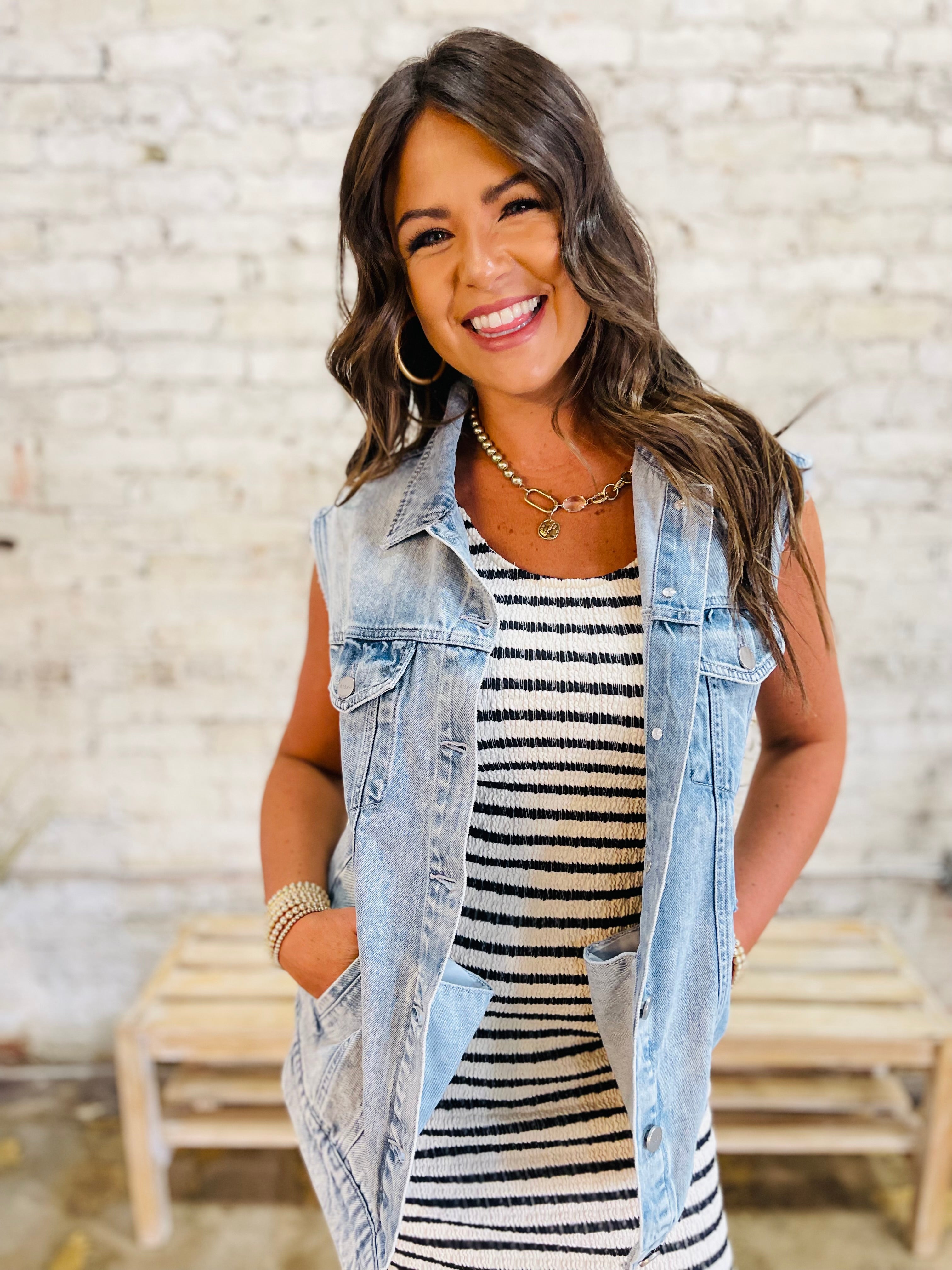 Jenn Denim Vest