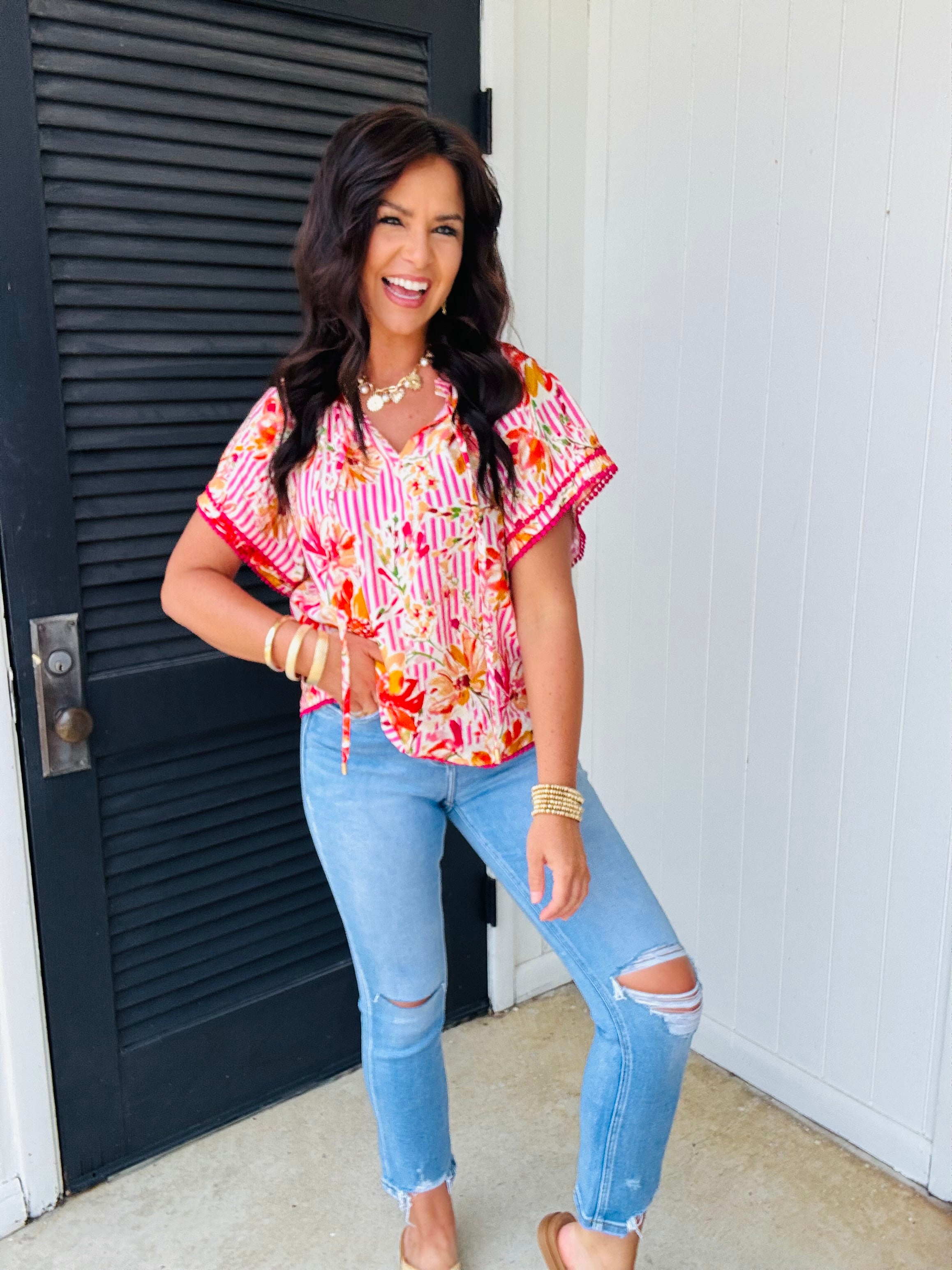Navy Top