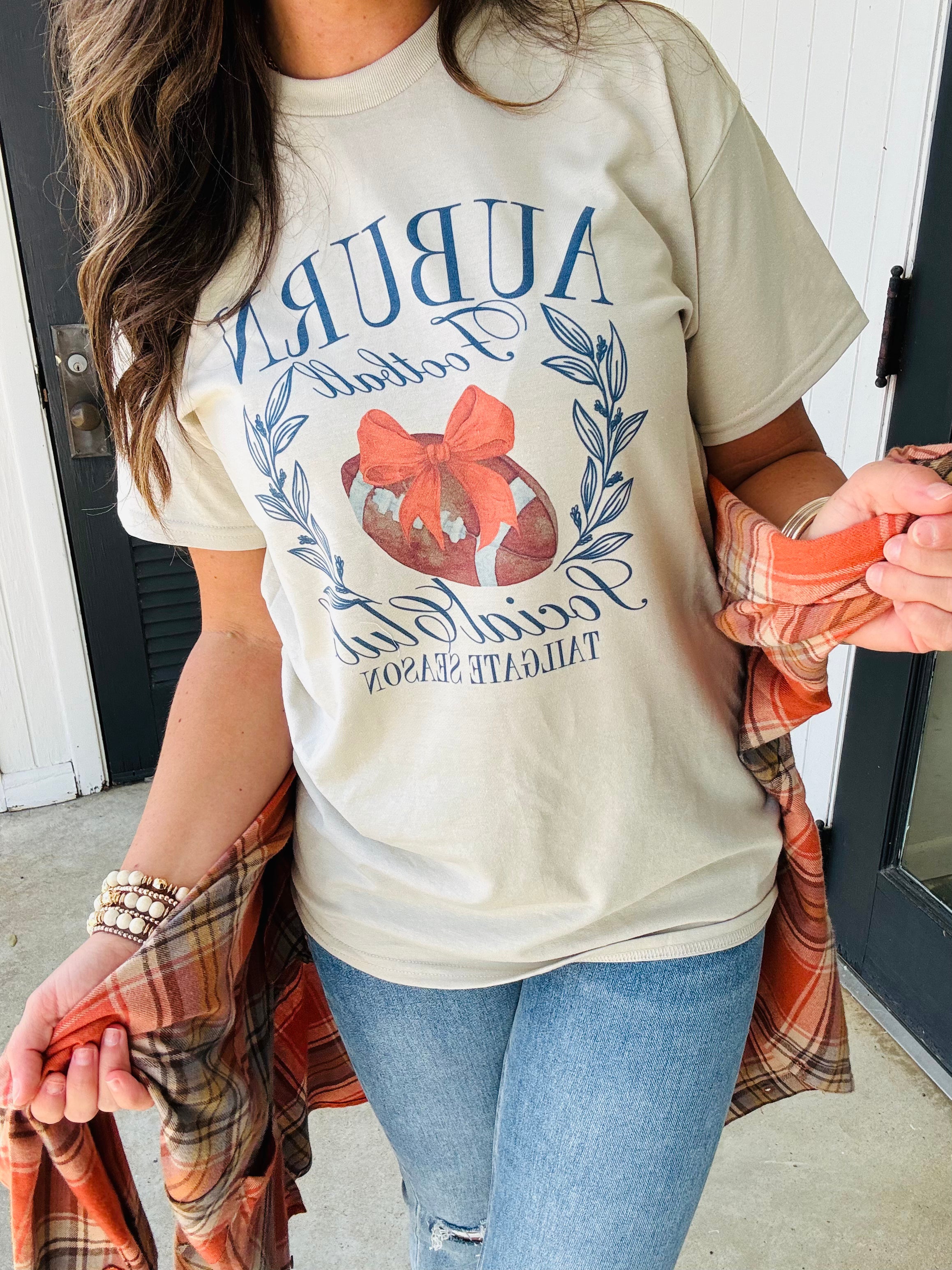 Auburn Football Social Club Tee