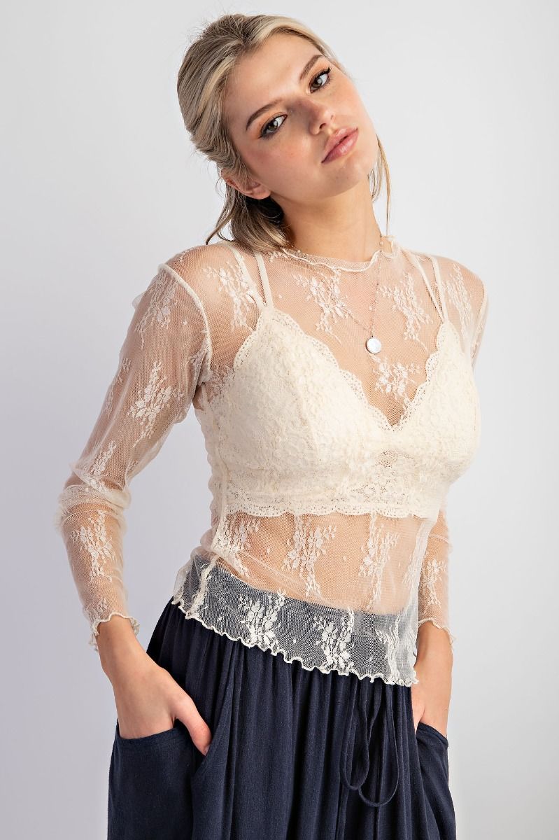 Lilly Lace Top