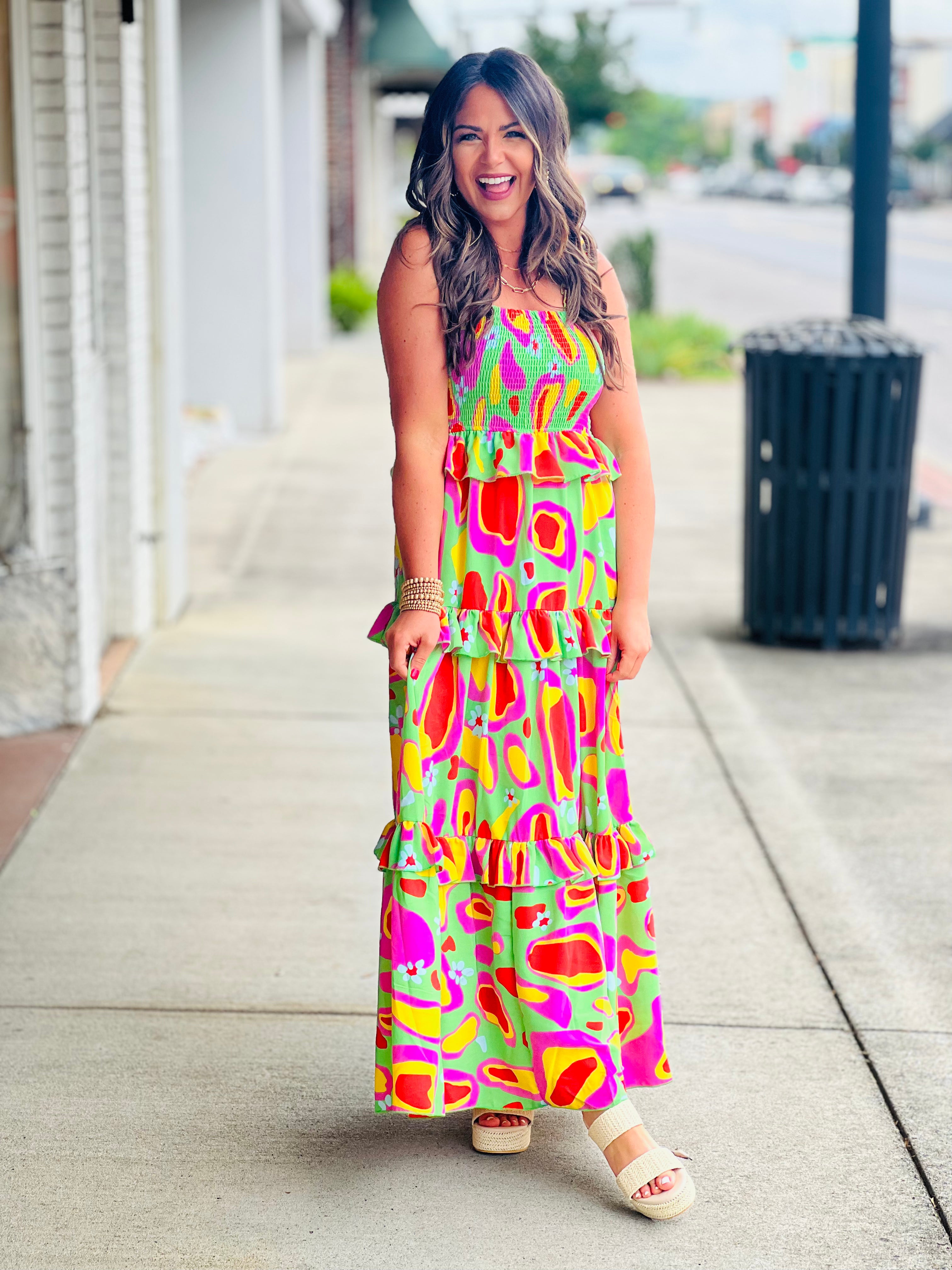 Disco Maxi Dress FINAL SALE