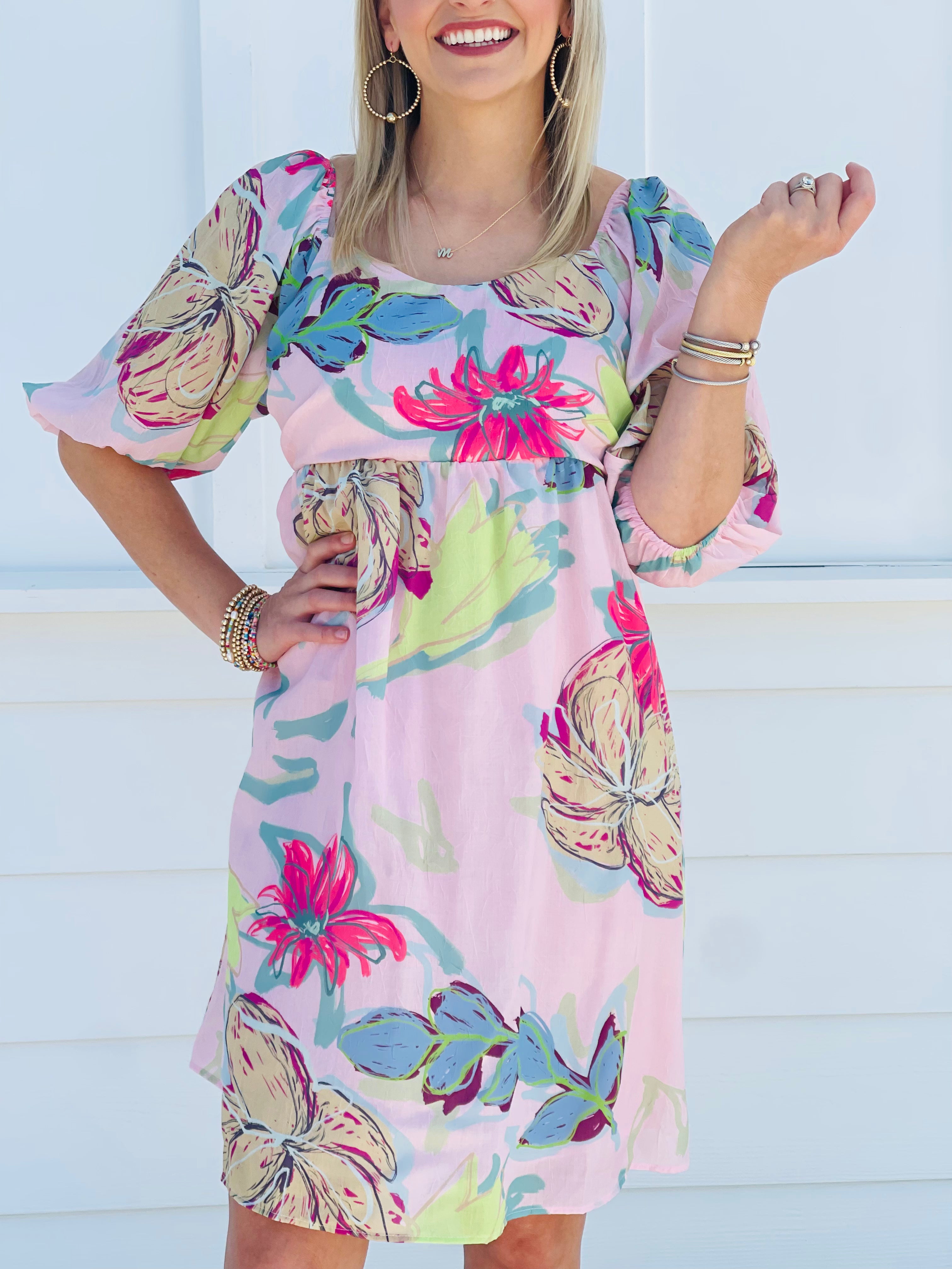 Short sleeve babydoll shop dress